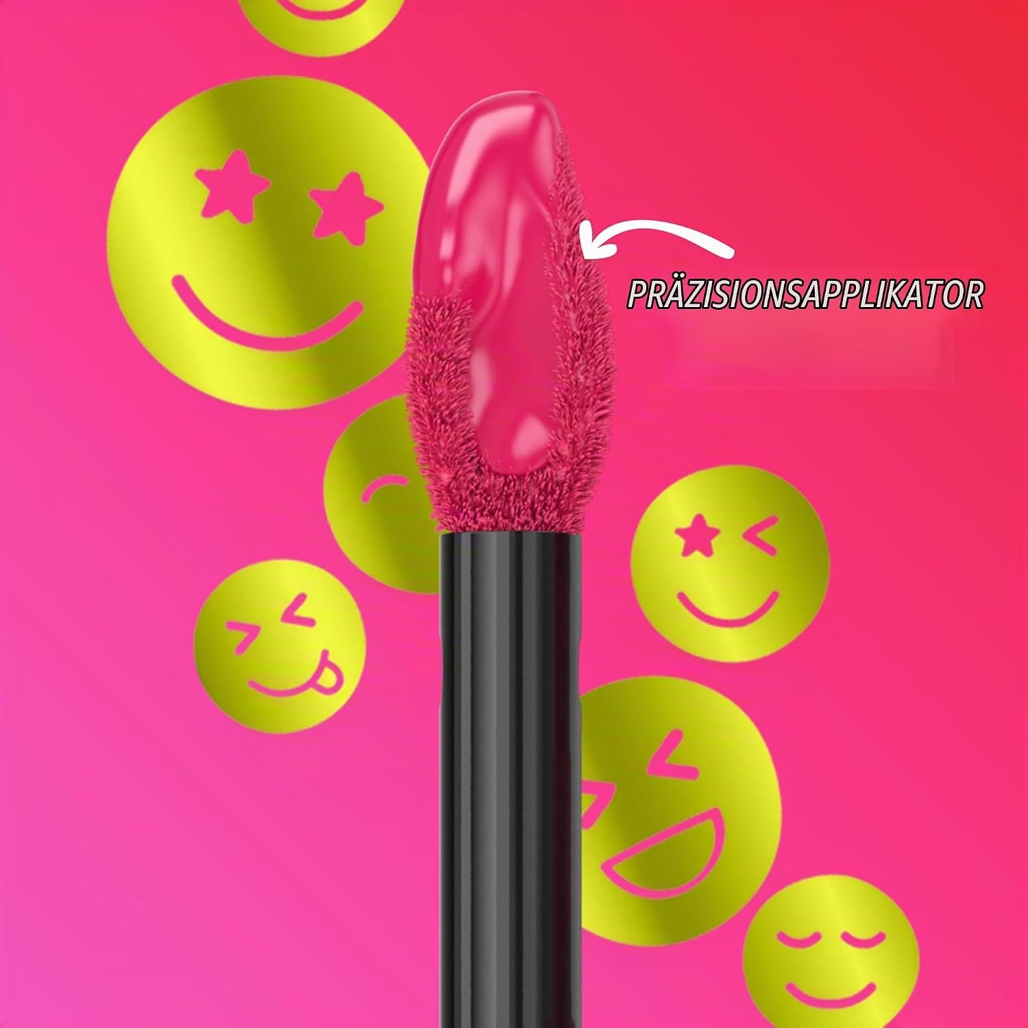 image:imageMaybelline New York Flssiger Lippenstift mit mattem Finish 16h Halt ohne Abfrben Vegane Formel Super Stay Matte Ink Moodmaker Nr 445 Energizer 5mlrot
