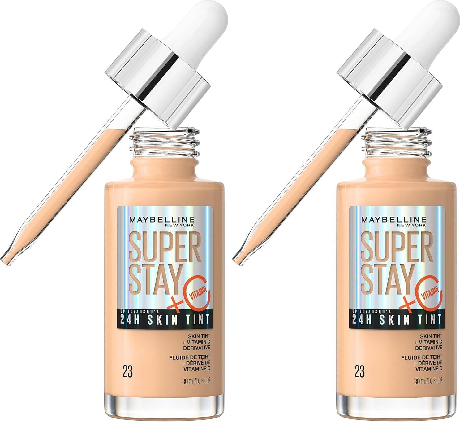 image:imageMaybelline New York Foundation Langanhaltendes MakeUp mit Vitamin C Vegane Formel Super Stay Skin Tint Nr 36Farbton 23