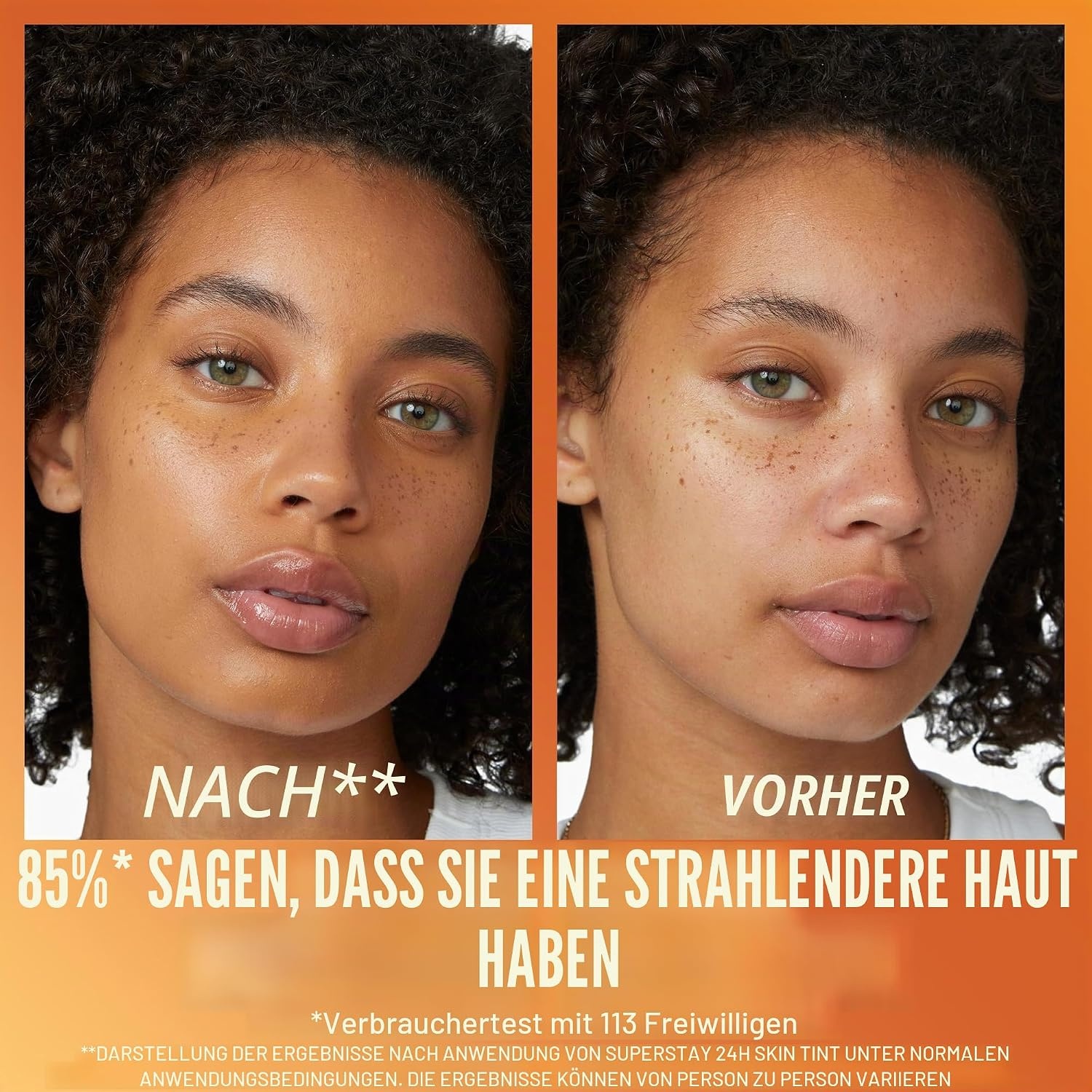 image:imageMaybelline New York Foundation Langanhaltendes MakeUp mit Vitamin C Vegane Formel Super Stay Skin Tint Nr 36Farbton 31