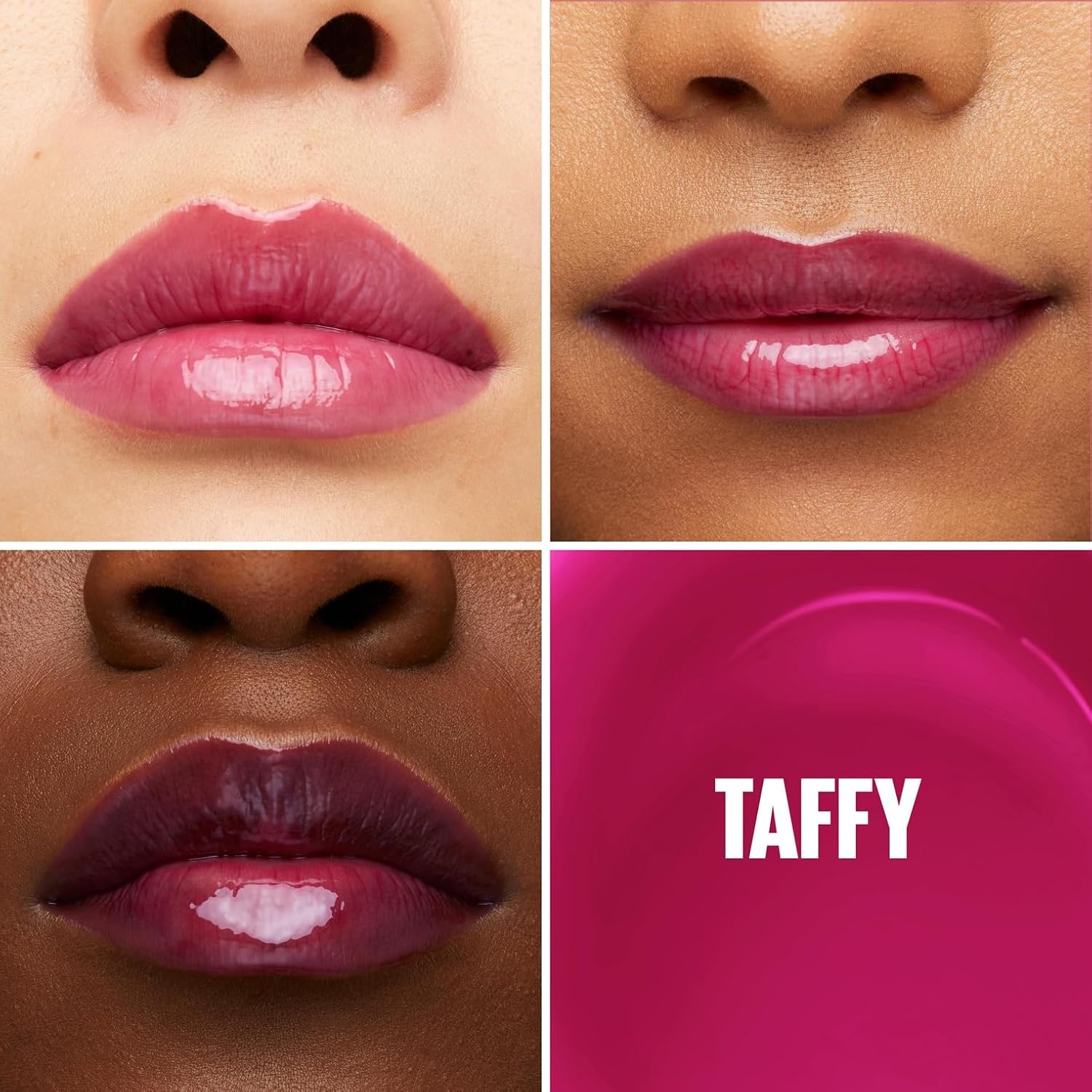 image:imageMaybelline New York Glnzender Lipgloss fr voller wirkende Lippen Feuchtigkeitsspendend Mit Hyaluronsure Lifter Gloss Farbe Nr 002 Ice Nude 1 x 54 ml025 Taffy
