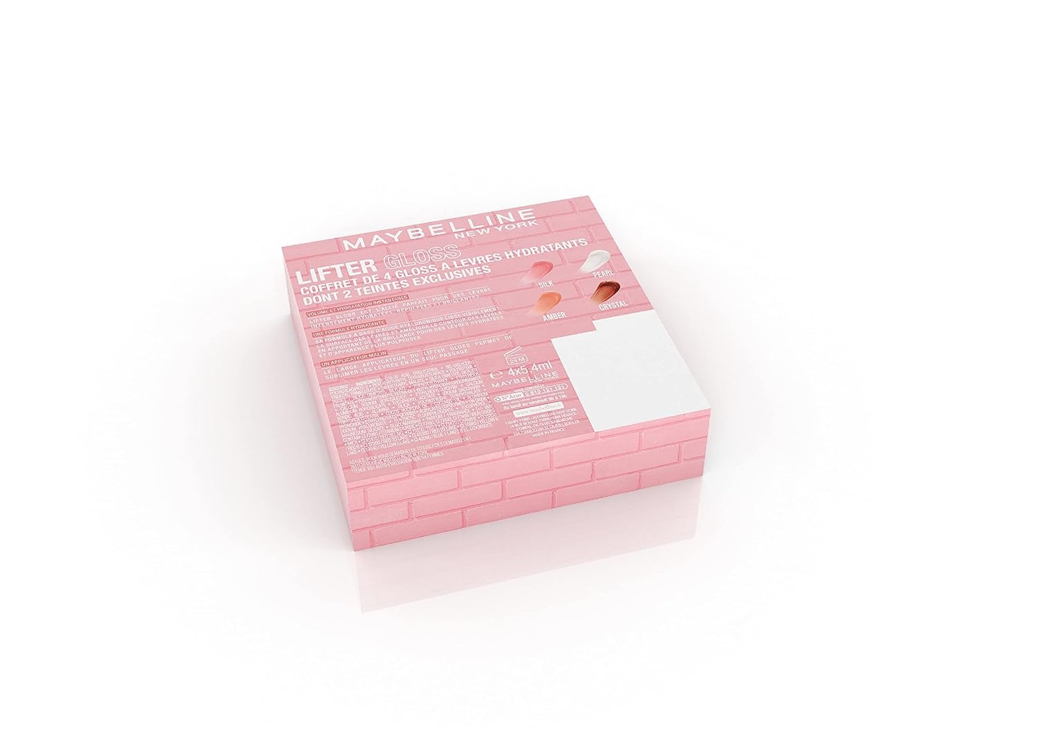 image:imageMaybelline New York Glnzender Lipgloss fr voller wirkende Lippen Feuchtigkeitsspendend Mit Hyaluronsure Lifter Gloss Farbe Nr 002 Ice Nude 1 x 54 mlAmber Crystal Silk Pearl