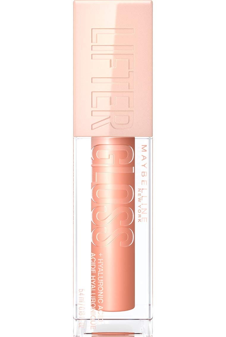 image:imageMaybelline New York Glnzender Lipgloss fr voller wirkende Lippen Feuchtigkeitsspendend Mit Hyaluronsure Lifter Gloss Farbe Nr 002 Ice Nude 1 x 54 mlBernstein