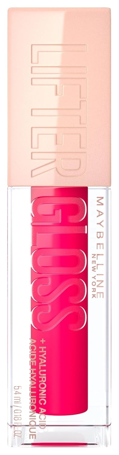 image:imageMaybelline New York Glnzender Lipgloss fr voller wirkende Lippen Feuchtigkeitsspendend Mit Hyaluronsure Lifter Gloss Farbe Nr 002 Ice Nude 1 x 54 mlBubblegum