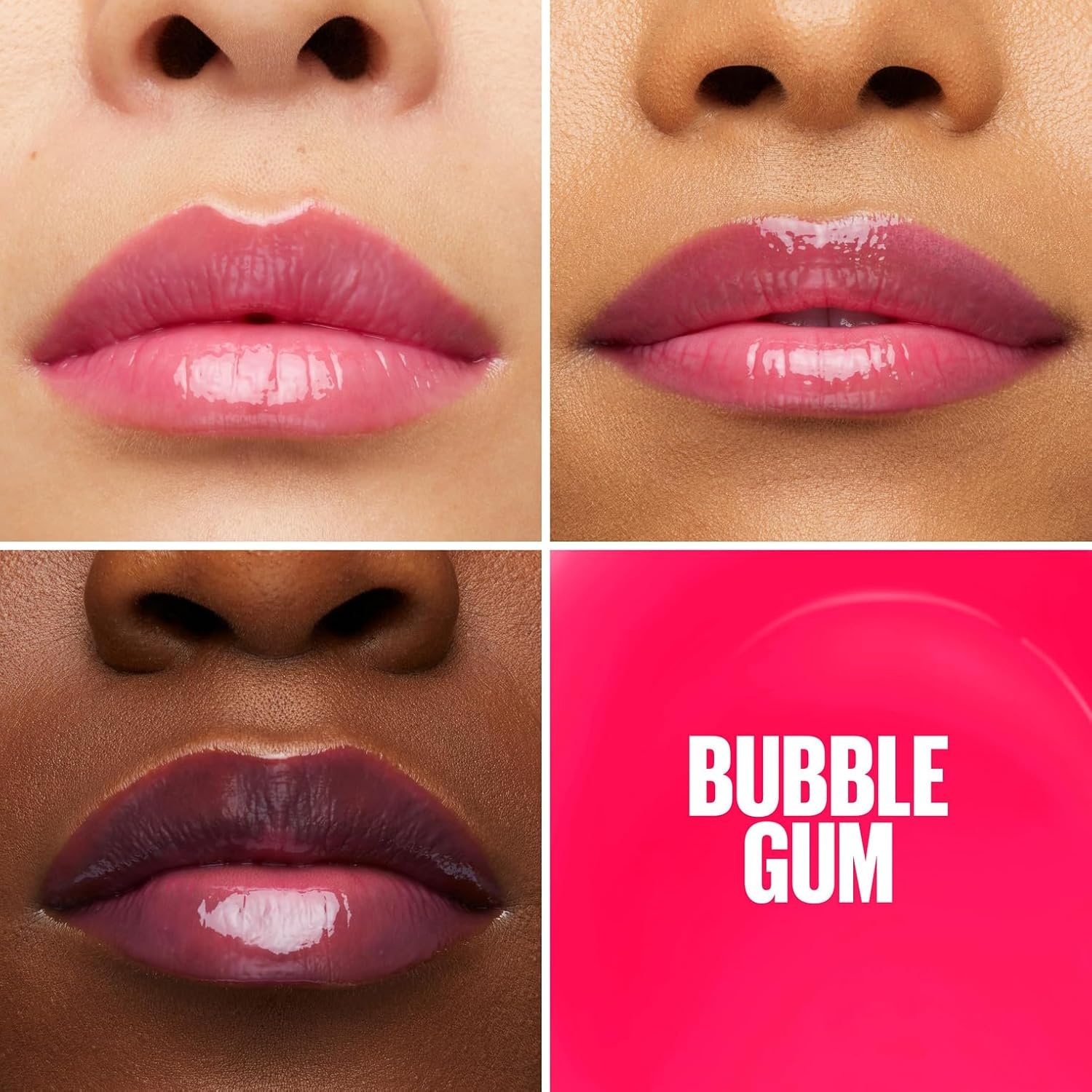 image:imageMaybelline New York Glnzender Lipgloss fr voller wirkende Lippen Feuchtigkeitsspendend Mit Hyaluronsure Lifter Gloss Farbe Nr 002 Ice Nude 1 x 54 mlBubblegum
