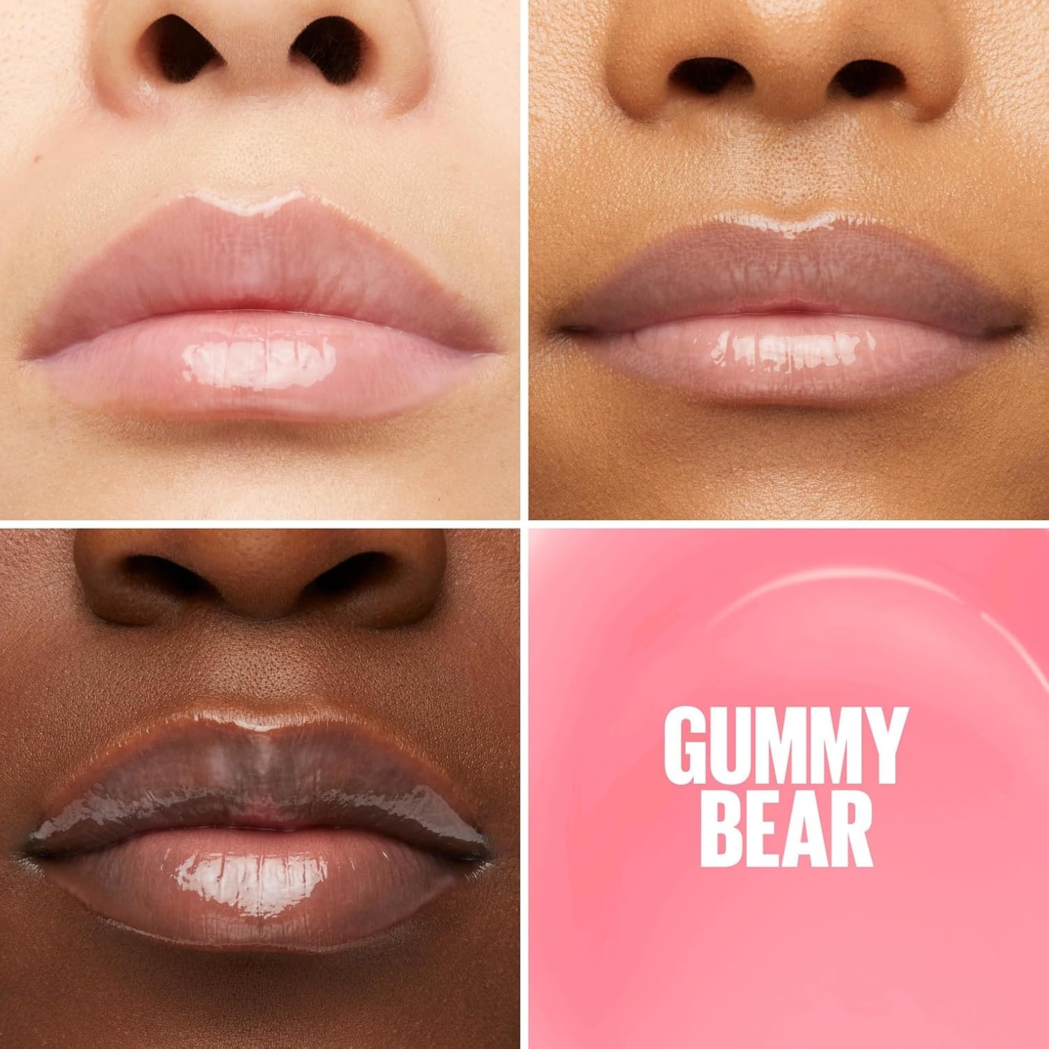 image:imageMaybelline New York Glnzender Lipgloss fr voller wirkende Lippen Feuchtigkeitsspendend Mit Hyaluronsure Lifter Gloss Farbe Nr 002 Ice Nude 1 x 54 mlGummibr