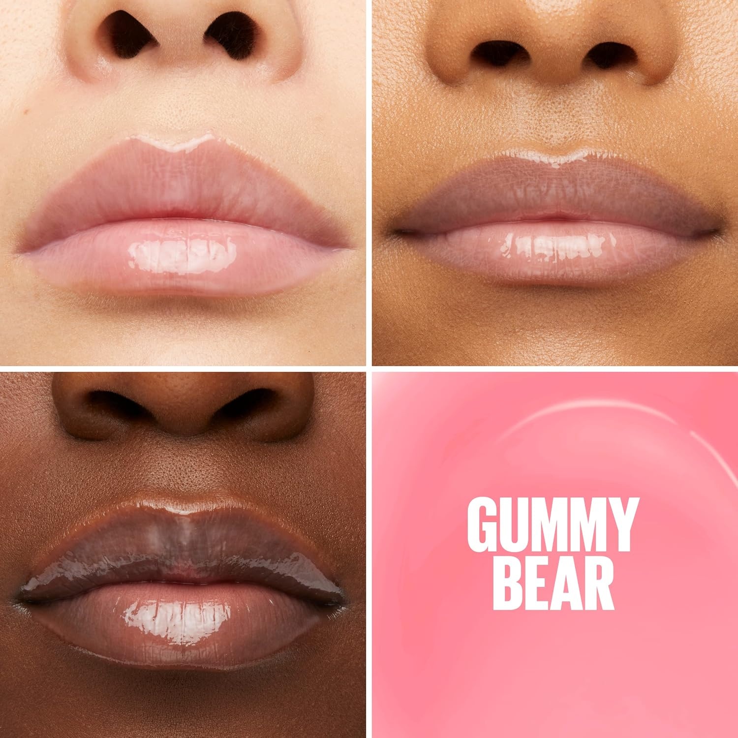 image:imageMaybelline New York Glnzender Lipgloss fr voller wirkende Lippen Feuchtigkeitsspendend Mit Hyaluronsure Lifter Gloss Farbe Nr 002 Ice Nude 1 x 54 mlGummibr