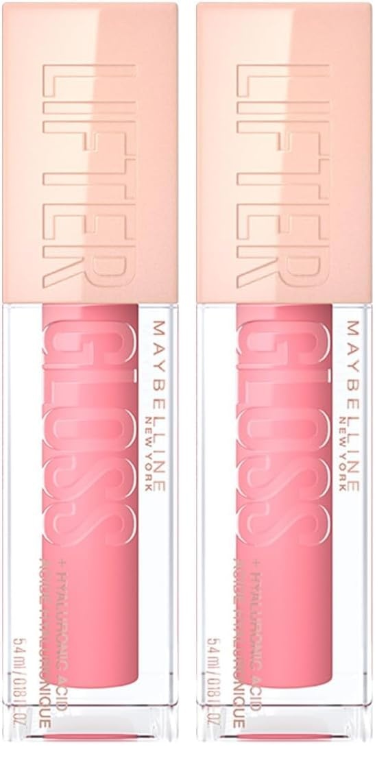 image:imageMaybelline New York Glnzender Lipgloss fr voller wirkende Lippen Feuchtigkeitsspendend Mit Hyaluronsure Lifter Gloss Farbe Nr 002 Ice Nude 1 x 54 mlGummibr