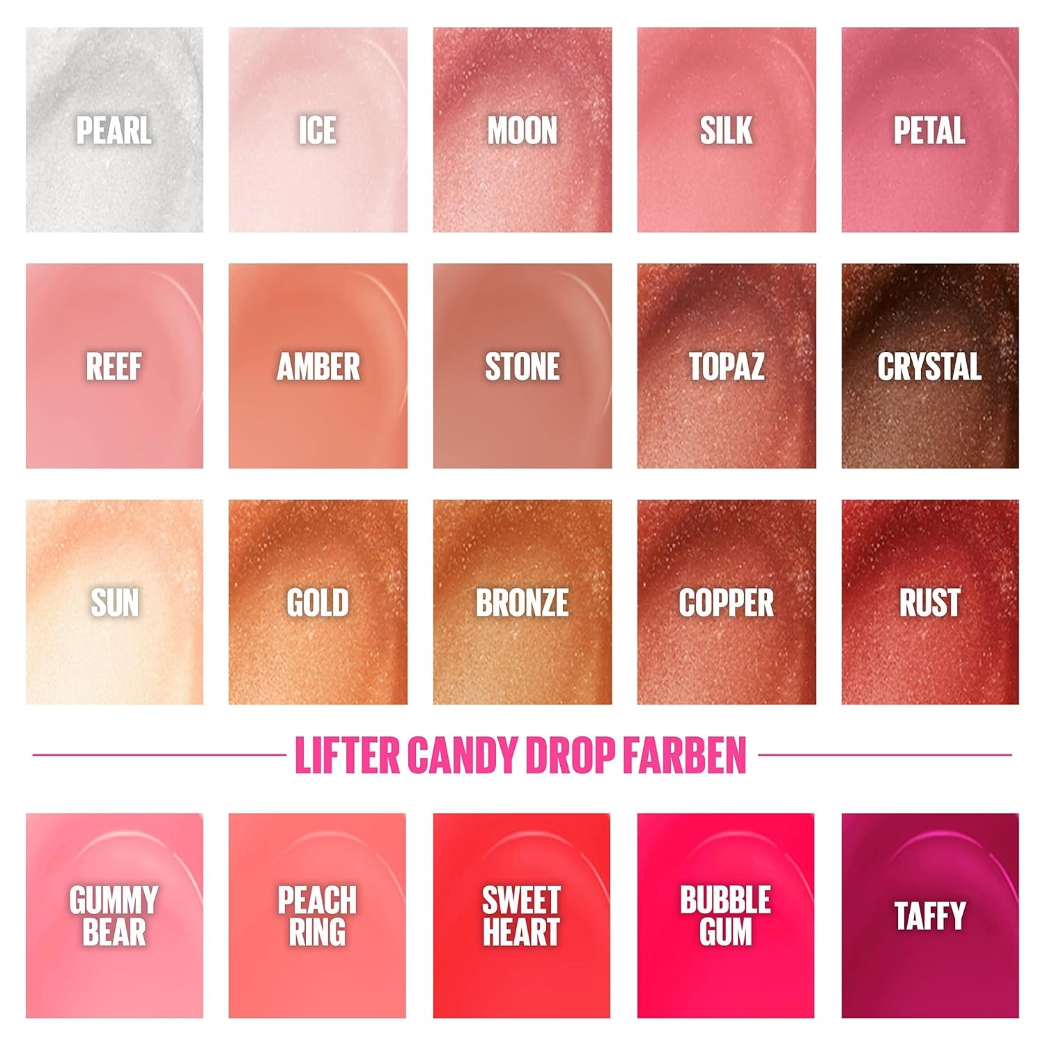 image:imageMaybelline New York Glnzender Lipgloss fr voller wirkende Lippen Feuchtigkeitsspendend Mit Hyaluronsure Lifter Gloss Farbe Nr 002 Ice Nude 1 x 54 mlGummibr