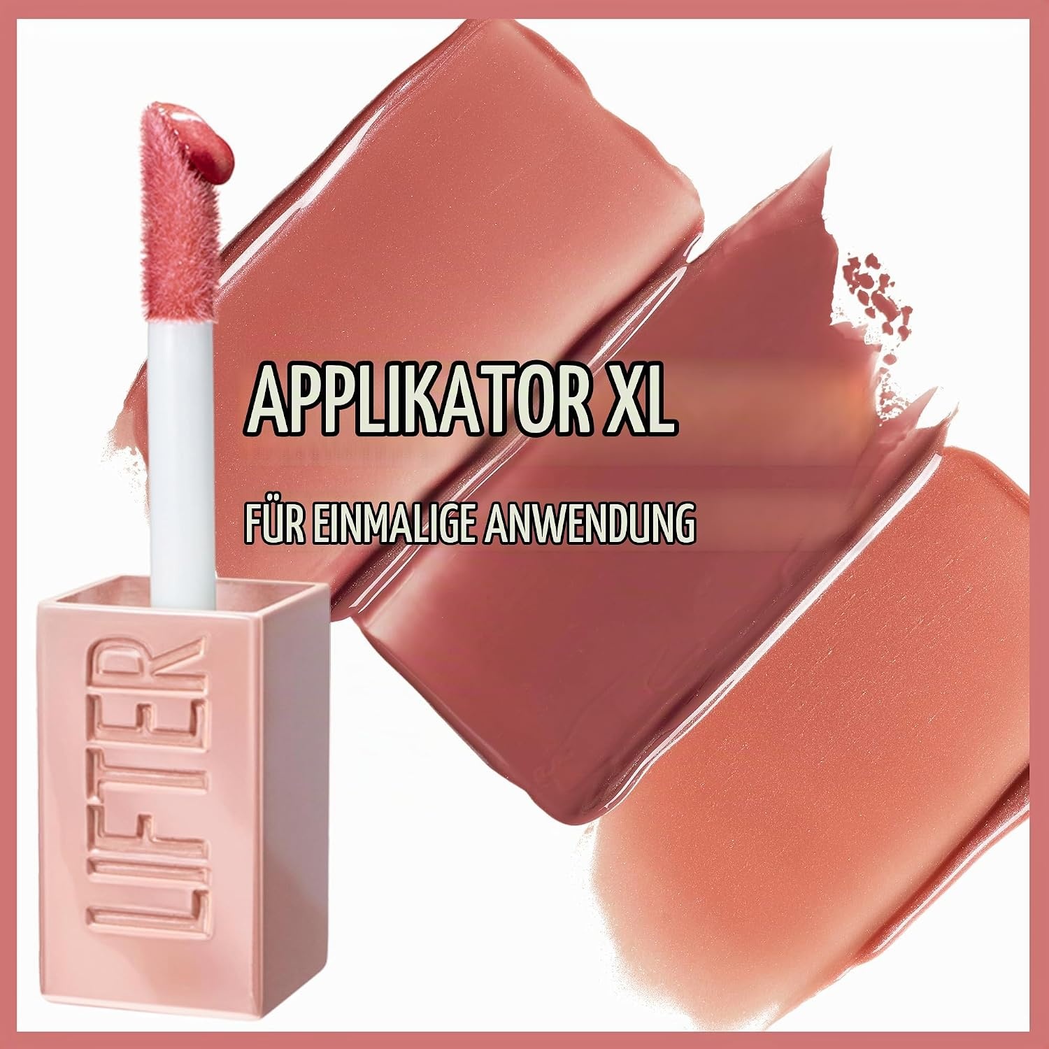 image:imageMaybelline New York Glnzender Lipgloss fr voller wirkende Lippen Feuchtigkeitsspendend Mit Hyaluronsure Lifter Gloss Farbe Nr 002 Ice Nude 1 x 54 mlNr 04 Silk