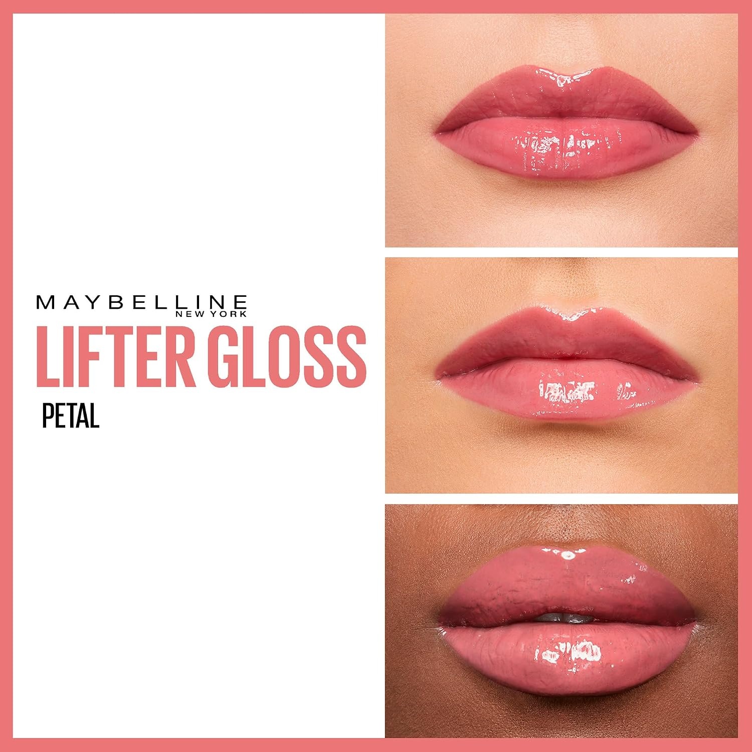 image:imageMaybelline New York Glnzender Lipgloss fr voller wirkende Lippen Feuchtigkeitsspendend Mit Hyaluronsure Lifter Gloss Farbe Nr 002 Ice Nude 1 x 54 mlRosa