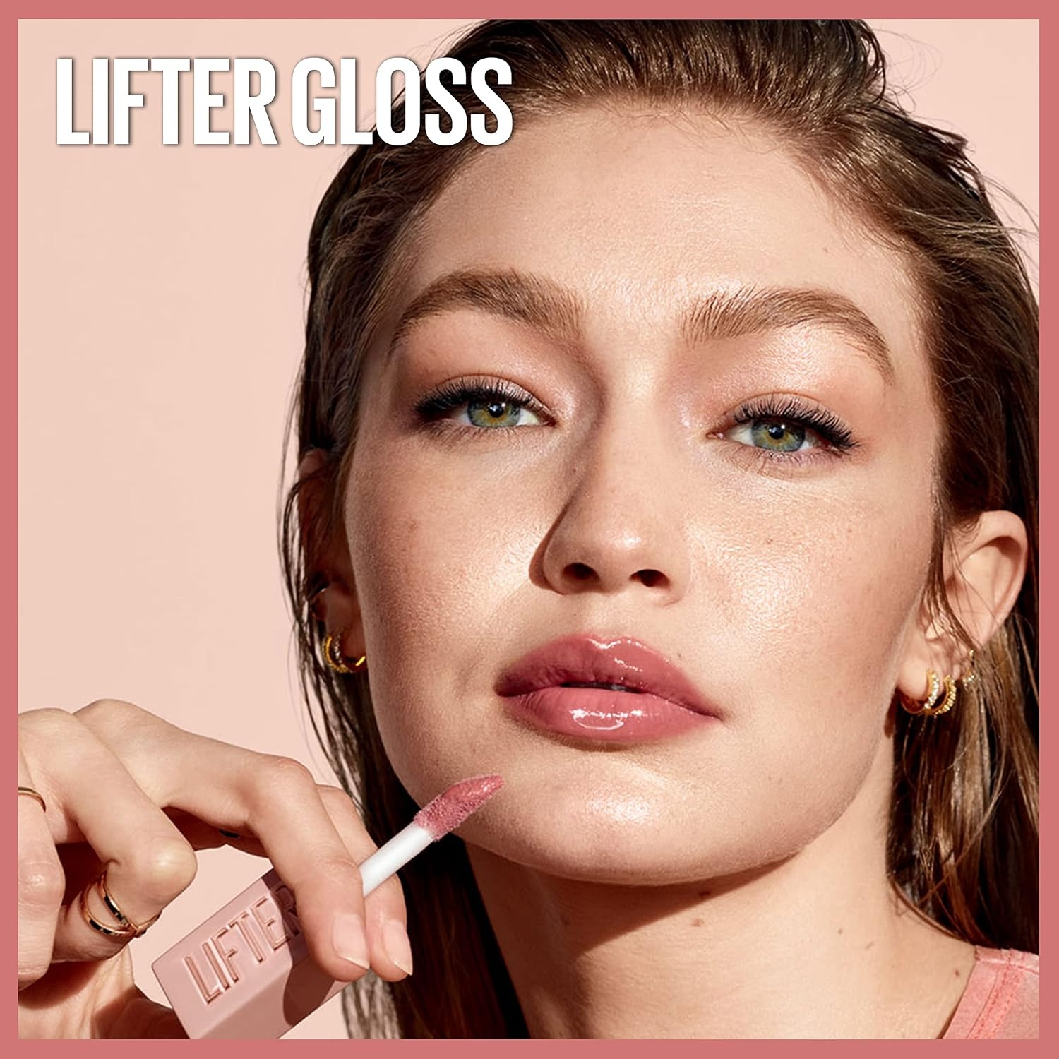 image:imageMaybelline New York Glnzender Lipgloss fr voller wirkende Lippen Feuchtigkeitsspendend Mit Hyaluronsure Lifter Gloss Farbe Nr 002 Ice Nude 1 x 54 mlSweetheart