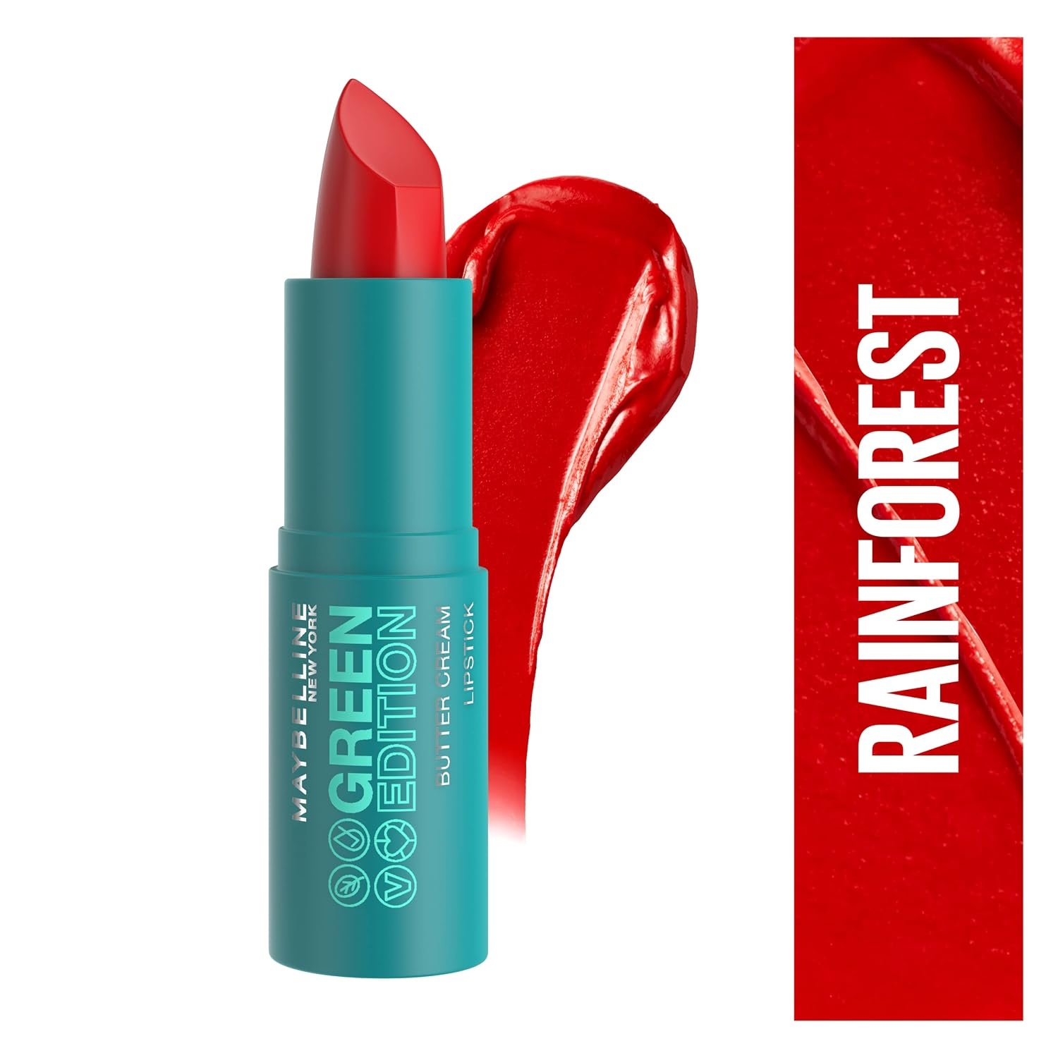 image:imageMaybelline New York Green Edition Buttercream Lipstick 005 Rainfores 34 g005 Rainfores
