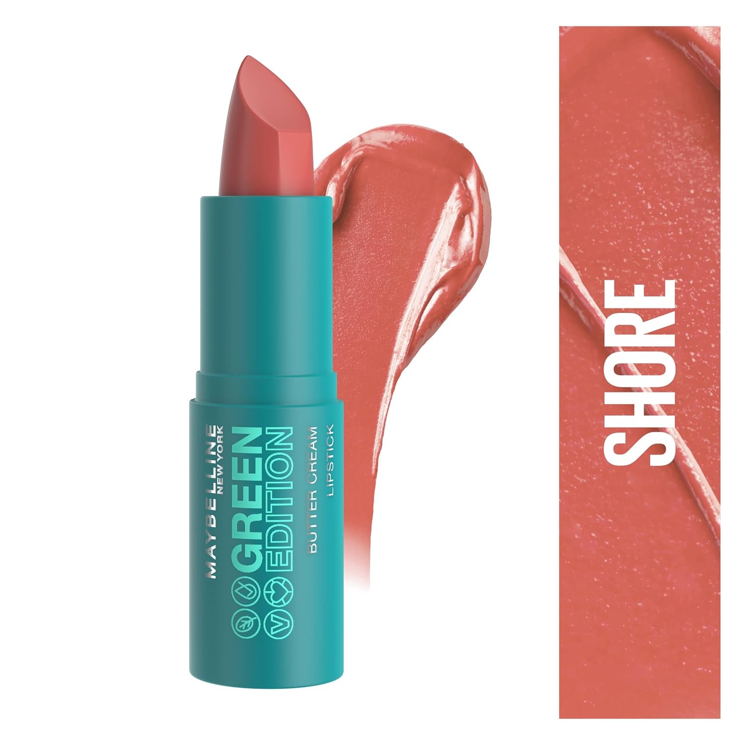 image:imageMaybelline New York Green Edition Buttercream Lipstick 015 Windy 34 g012 Shore