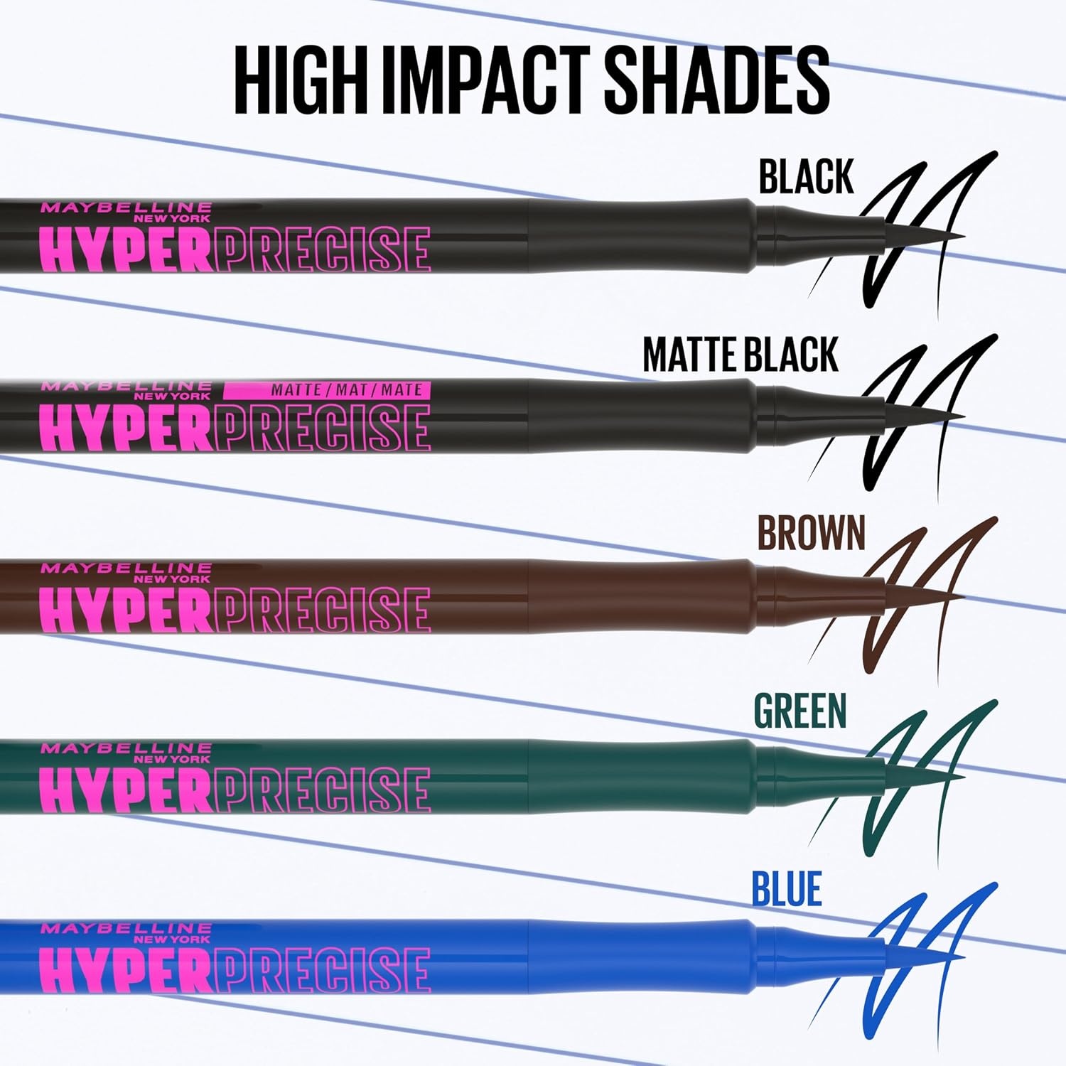 image:imageMaybelline New York Hochpigmentierter Liquid Eyeliner 701 Matte Black730 Jungle