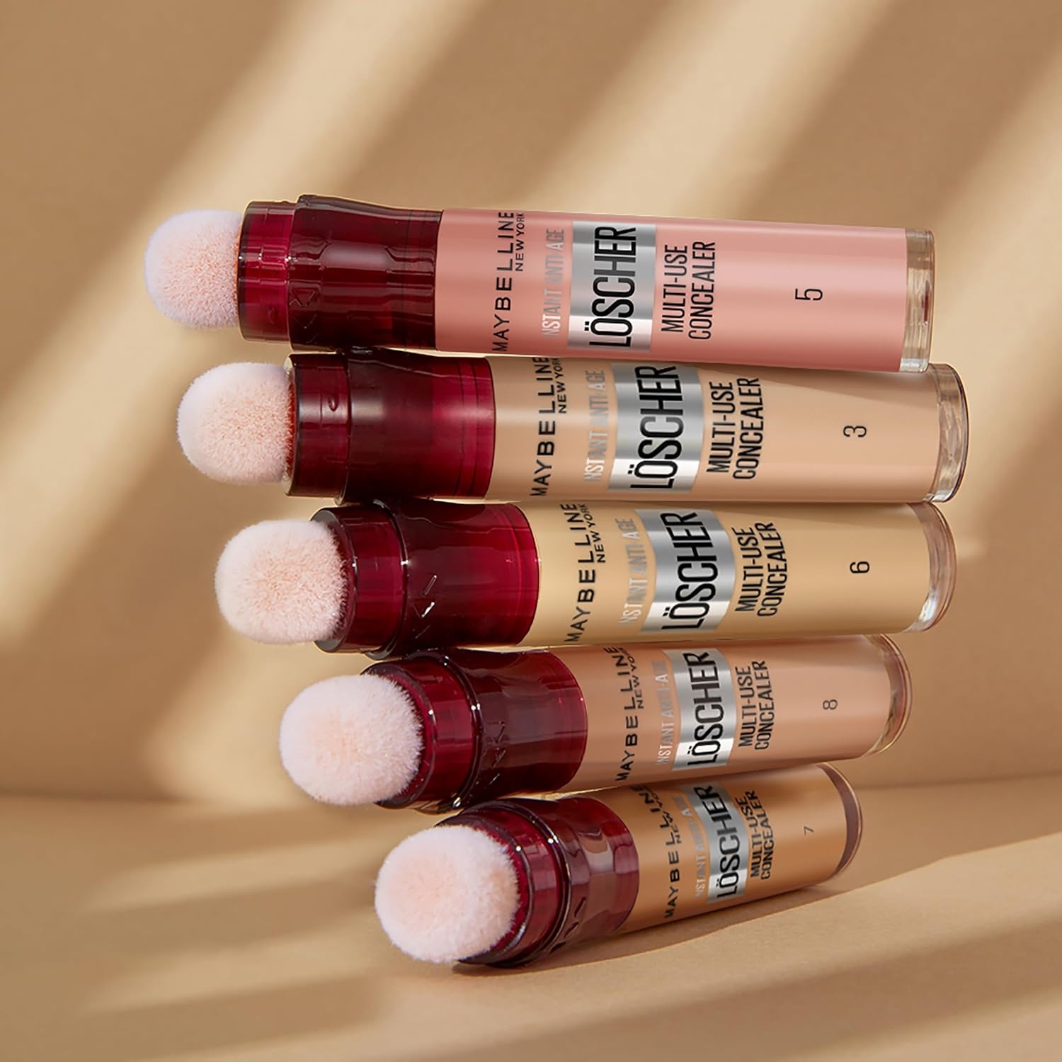 image:imageMaybelline New York Instant AntiAge Effekt Lscher Concealer gegen Augenringe amp Falten Mit GojiBeere amp Haloxyl MikroLschApplikator fr przises Abdecken Nr 01 Light 68mlCool Ivory