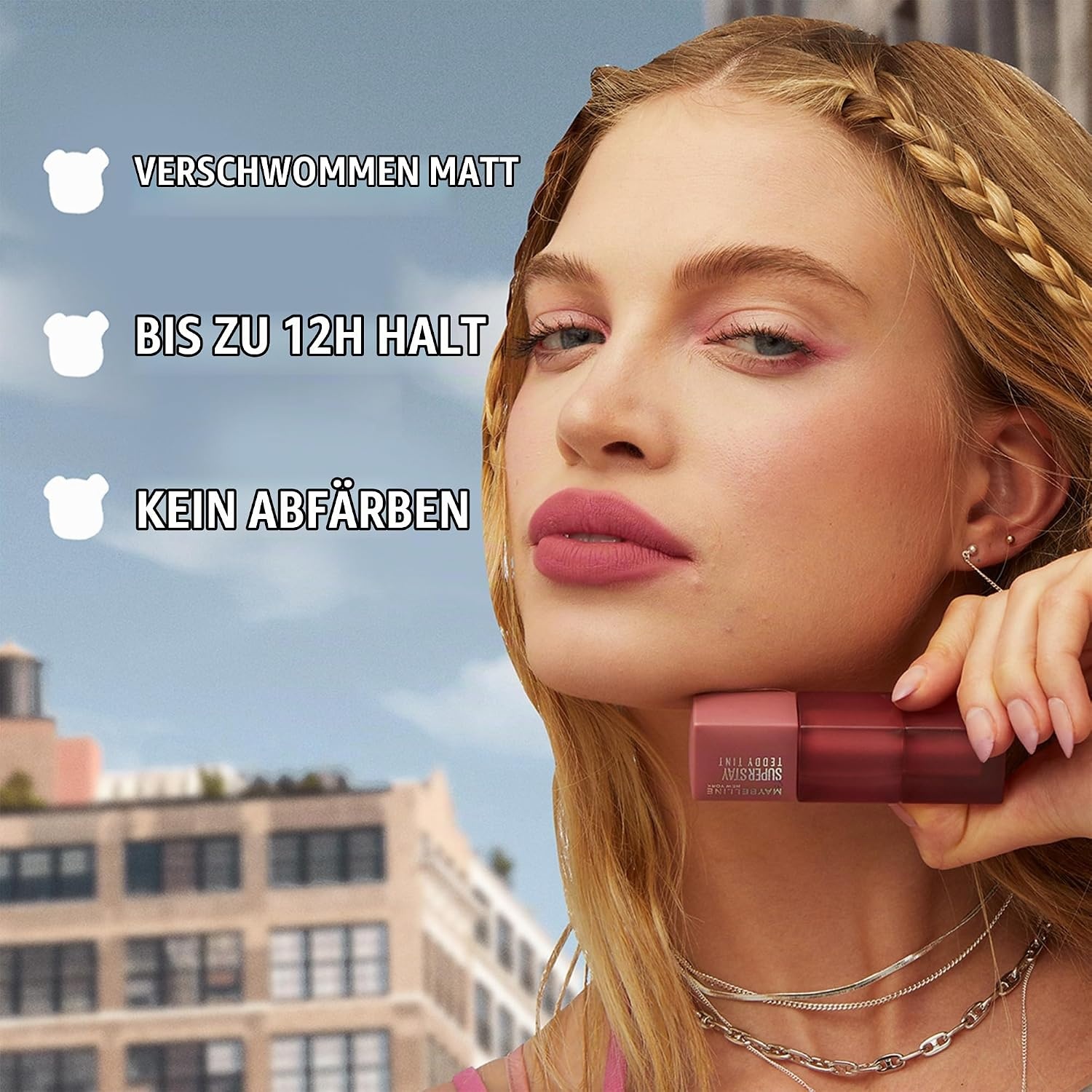 image:imageMaybelline New York Langanhaltender Lippenstift 15 Skinnydip 5 ml20 Mascara Tear