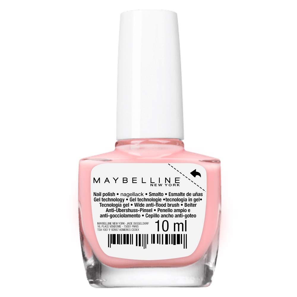 image:imageMaybelline New York Langanhaltender Nagellack mit GelFormel fr farbintensive Ngel Super Stay 7 Days Farblack Nr 501 Cherry Sin Rot 1 x 10 mlBarely Sheer