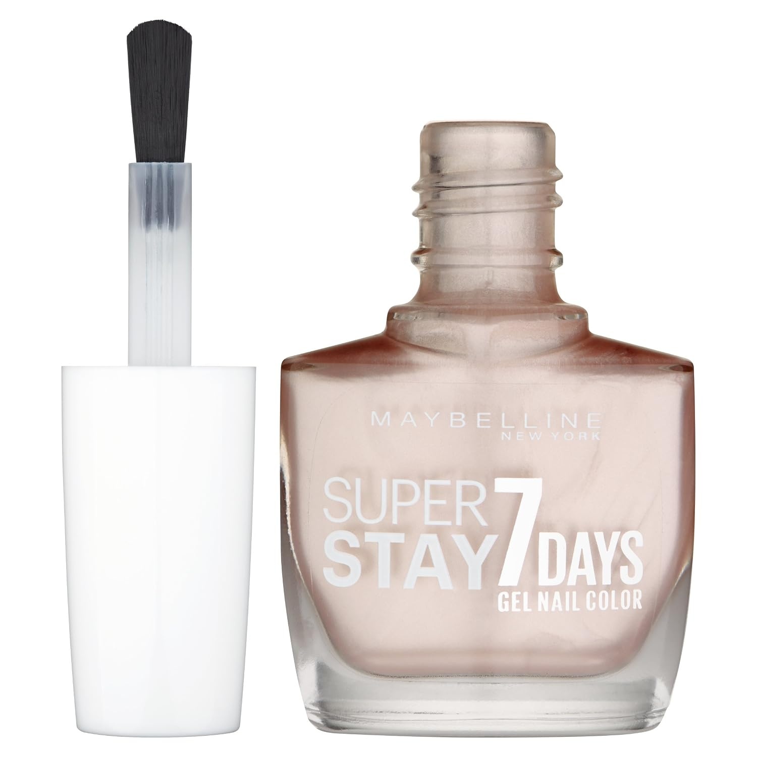 image:imageMaybelline New York Langanhaltender Nagellack mit GelFormel fr farbintensive Ngel Super Stay 7 Days Farblack Nr 501 Cherry Sin Rot 1 x 10 mlDusted Pearl