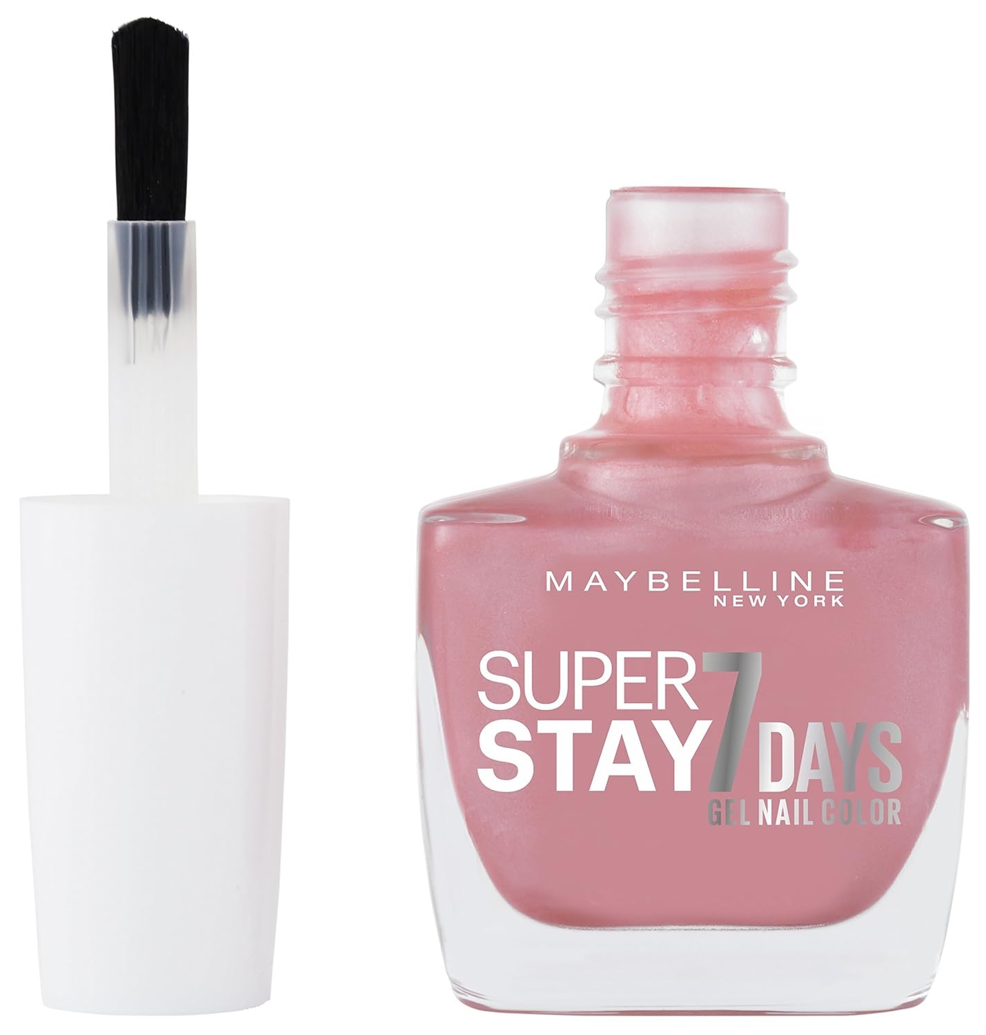 image:imageMaybelline New York Langanhaltender Nagellack mit GelFormel fr farbintensive Ngel Super Stay 7 Days Farblack Nr 501 Cherry Sin Rot 1 x 10 mlRose Tornado
