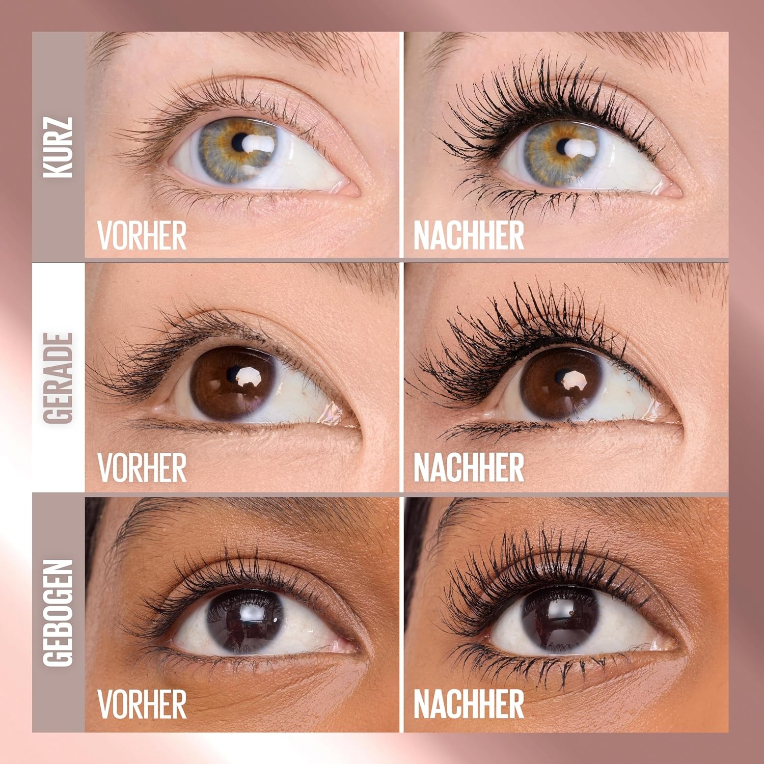 image:imageMaybelline New York Lash Sensational Body Mascara Wimperntusche Volumenmascara fr 24H WimpernLifting und 12x Volumen mit SanduhrKurven Brste und Tonerde ohne Verklumpen Schwarz 95 ml975 ml 1er Pack