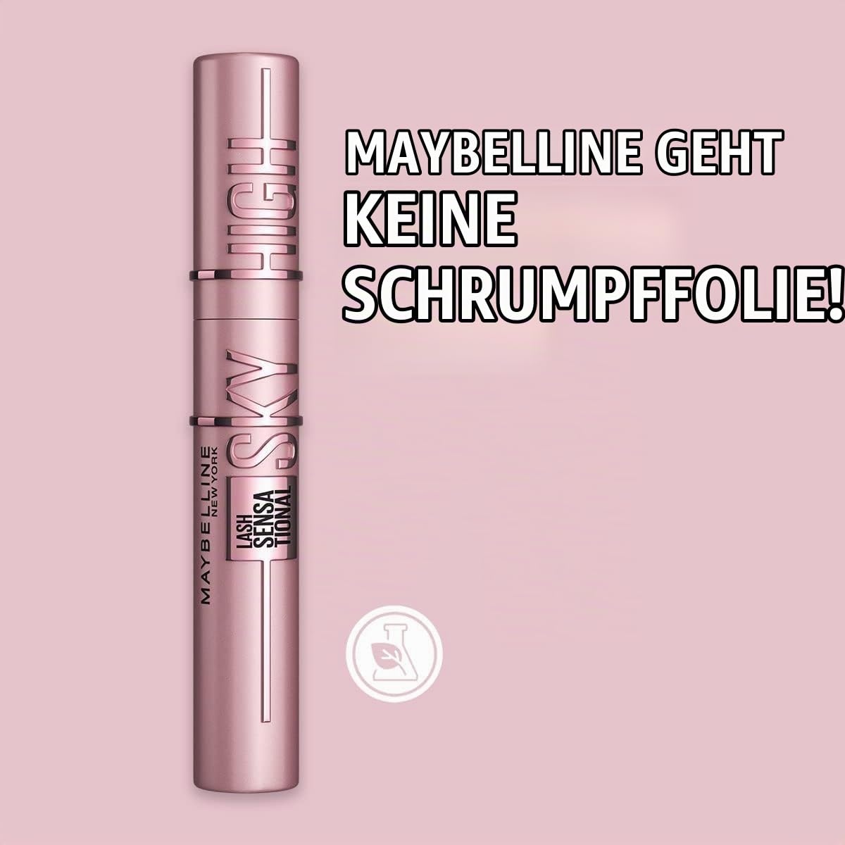 image:imageMaybelline New York Lash Sensational Sky High Mascara Volumising amp Lengthening Mascara Washable FlakeFree 7 ml Shade 01 Black Period After Opening von 6 MonatenBlack