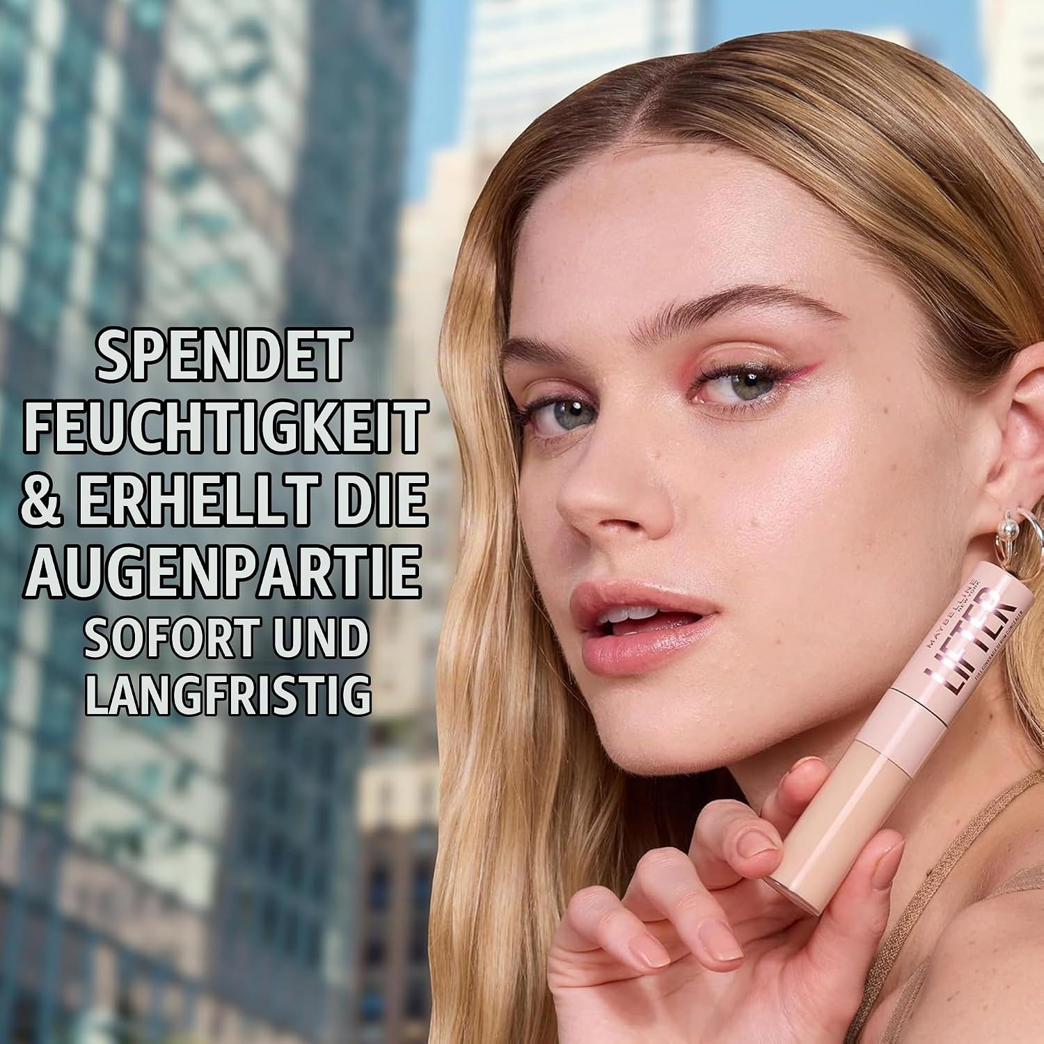 image:imageMaybelline New York Lifter Concealer SerumAbdeckstift gegen Augenringe mit 2 Peptiden amp Koffein hohe Deckkraft spendet bis zu 24H Feuchtigkeit Nr 20 10 ml85