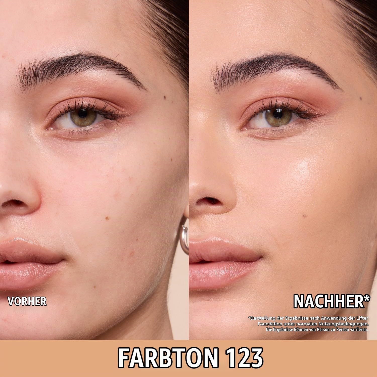 image:imageMaybelline New York Lifter Foundation Flssiges Makeup fr strahlenden Teint mit Hyaluron und Niacinamid polstert auf amp spendet Feuchtigkeit Nr 220 30 ml123