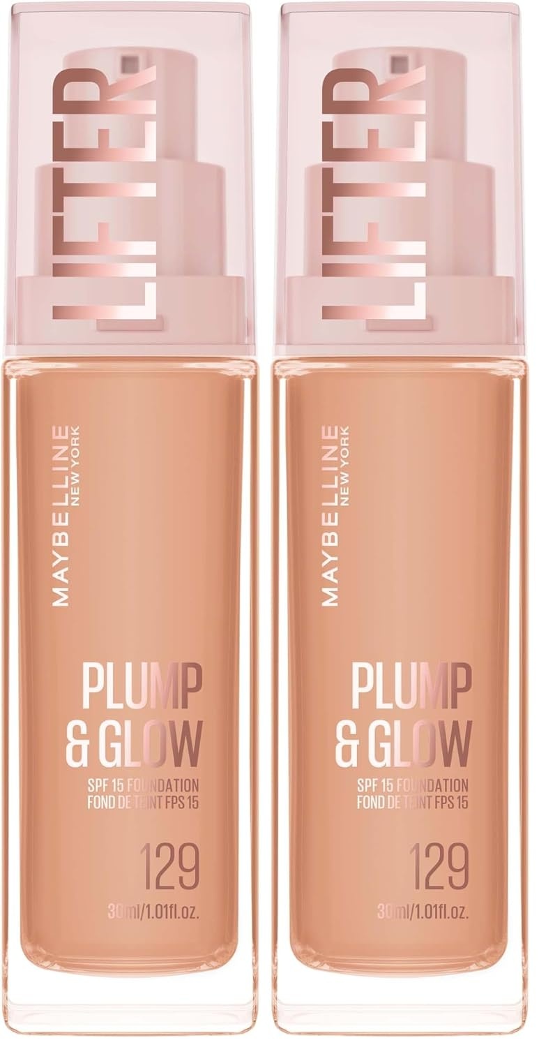 image:imageMaybelline New York Lifter Foundation Flssiges Makeup fr strahlenden Teint mit Hyaluron und Niacinamid polstert auf amp spendet Feuchtigkeit Nr 220 30 ml129