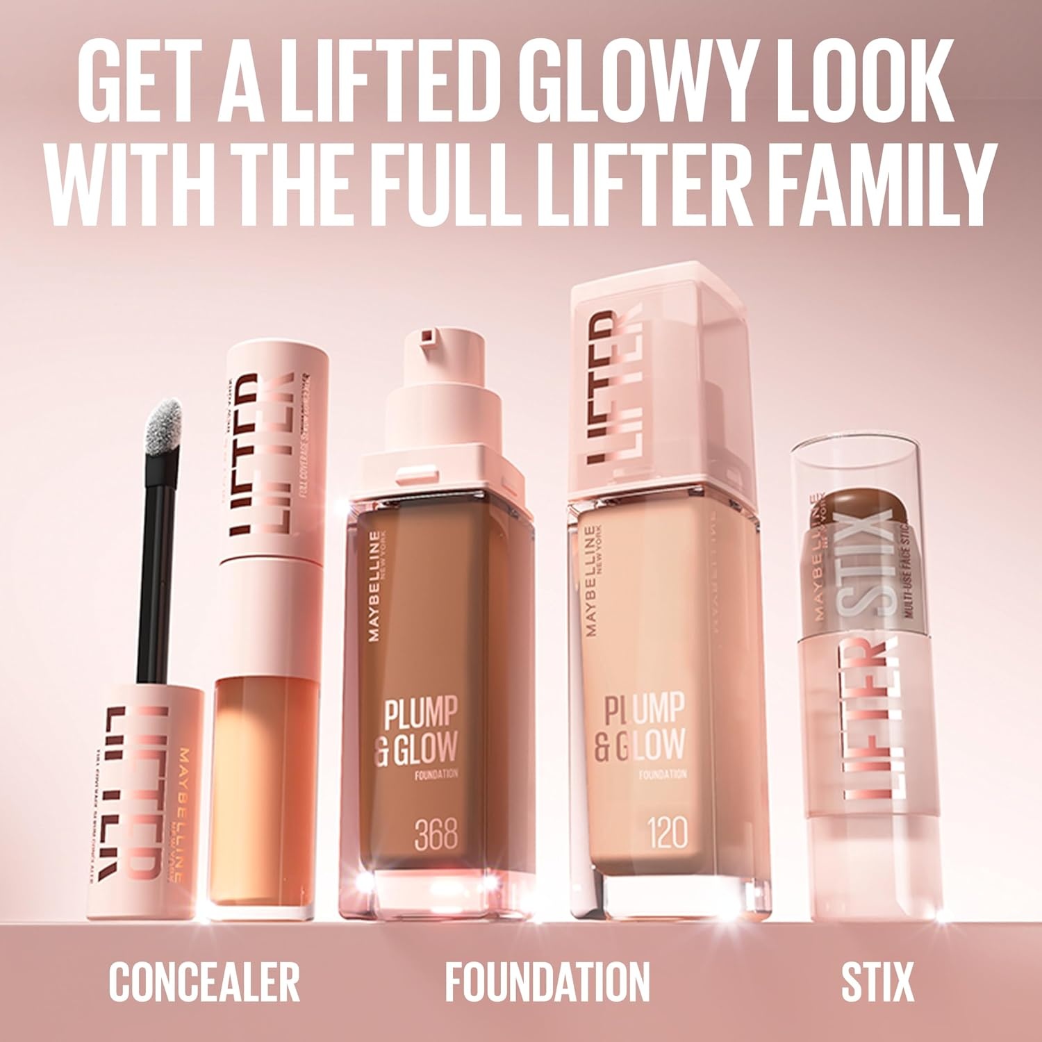 image:imageMaybelline New York Lifter Foundation Flssiges Makeup fr strahlenden Teint mit Hyaluron und Niacinamid polstert auf amp spendet Feuchtigkeit Nr 220 30 ml325