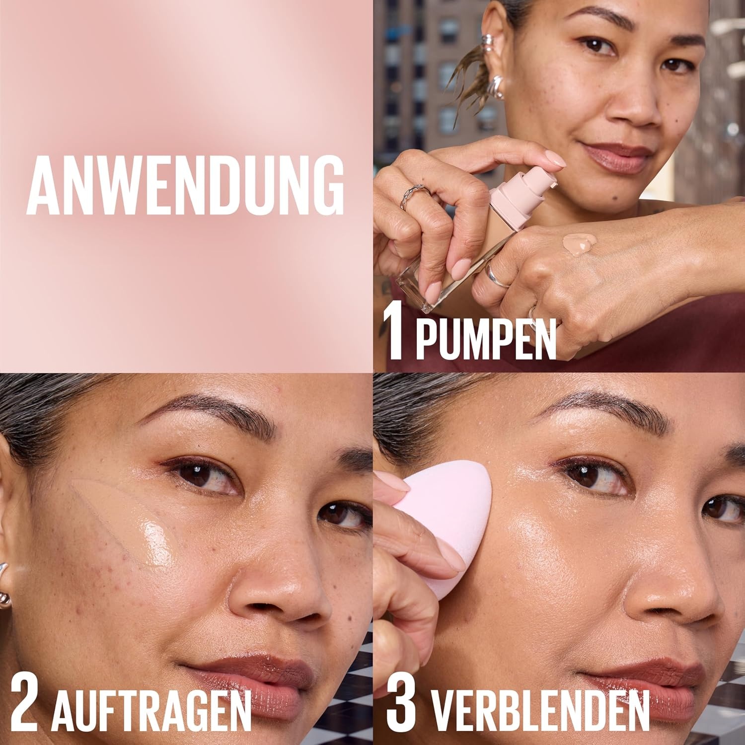 image:imageMaybelline New York Lifter Foundation Flssiges Makeup fr strahlenden Teint mit Hyaluron und Niacinamid polstert auf amp spendet Feuchtigkeit Nr 220 30 ml123