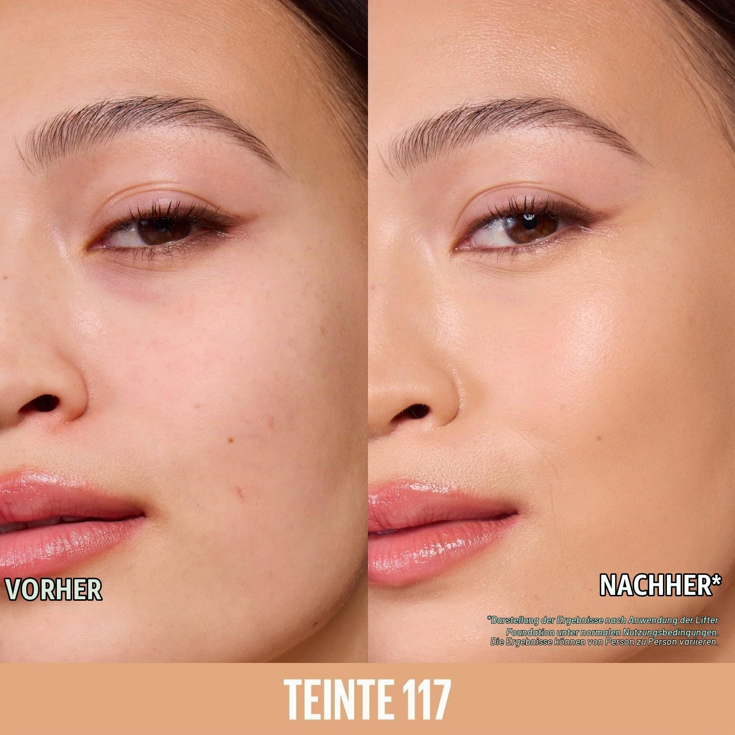 image:imageMaybelline New York Lifter Foundation Flssiges Makeup fr strahlenden Teint mit Hyaluron und Niacinamid polstert auf amp spendet Feuchtigkeit Nr 220 30 ml117