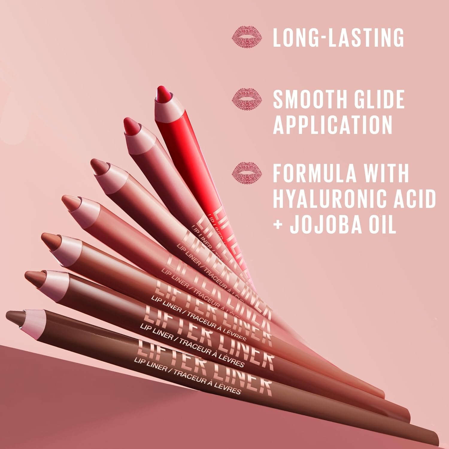 image:imageMaybelline New York Lifter Liner Lipliner fr volle amp pralle Lippen mit LiftingEffekt Cremiger Lippenkonturenstift mit Hyaluronsure Nr 05 On It 13g002 Lets Bounce
