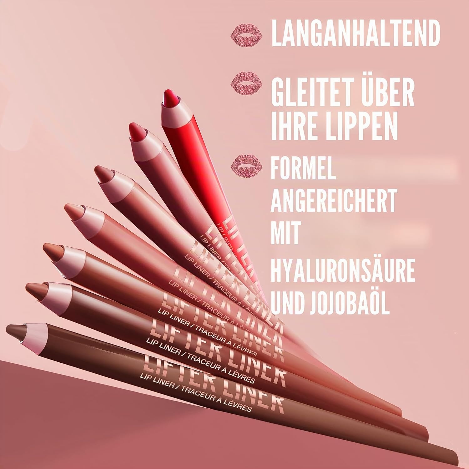image:imageMaybelline New York Lifter Liner Lipliner fr volle amp pralle Lippen mit LiftingEffekt Cremiger Lippenkonturenstift mit Hyaluronsure Nr 05 On It 13gOpen Late