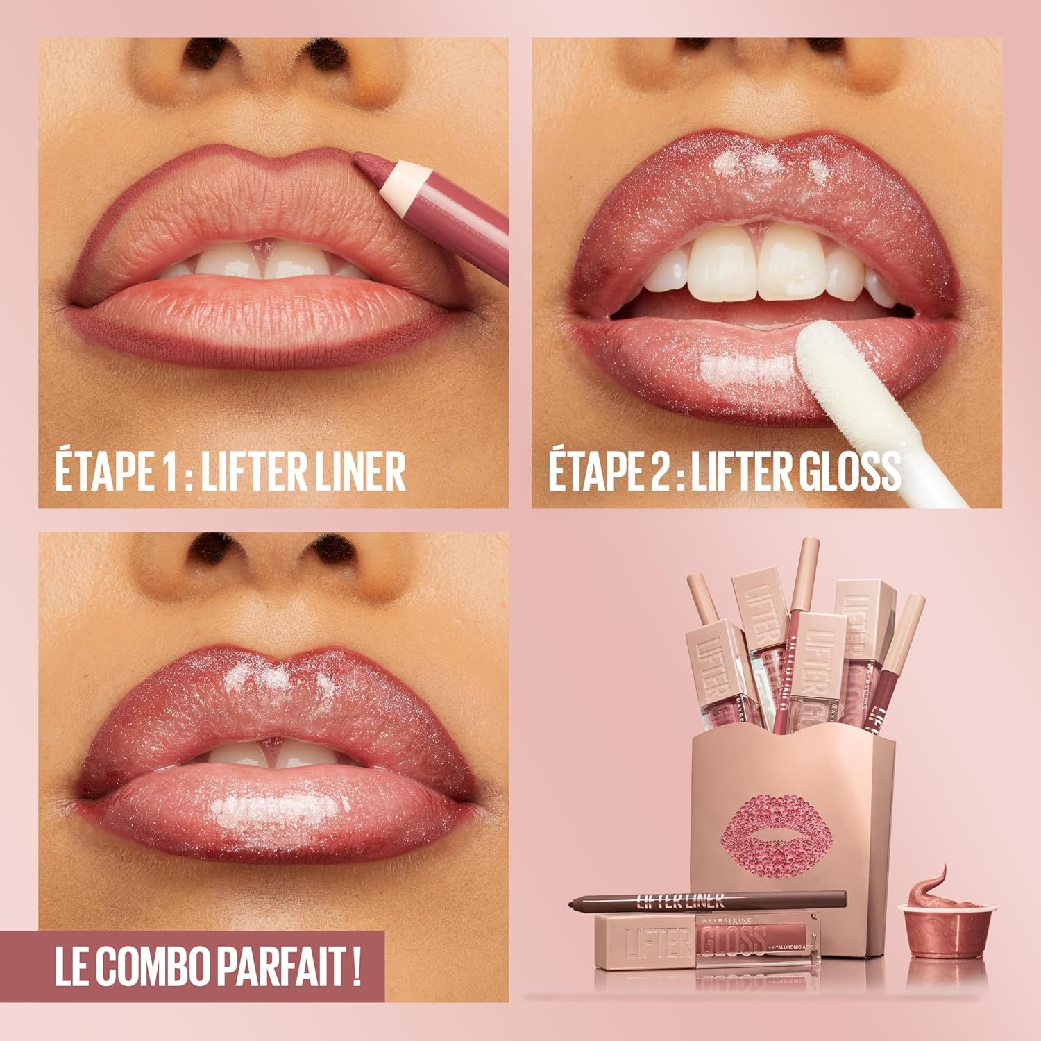 image:imageMaybelline New York Lifter Liner Lipliner fr volle amp pralle Lippen mit LiftingEffekt Cremiger Lippenkonturenstift mit Hyaluronsure Nr 05 On It 13gOpen Late