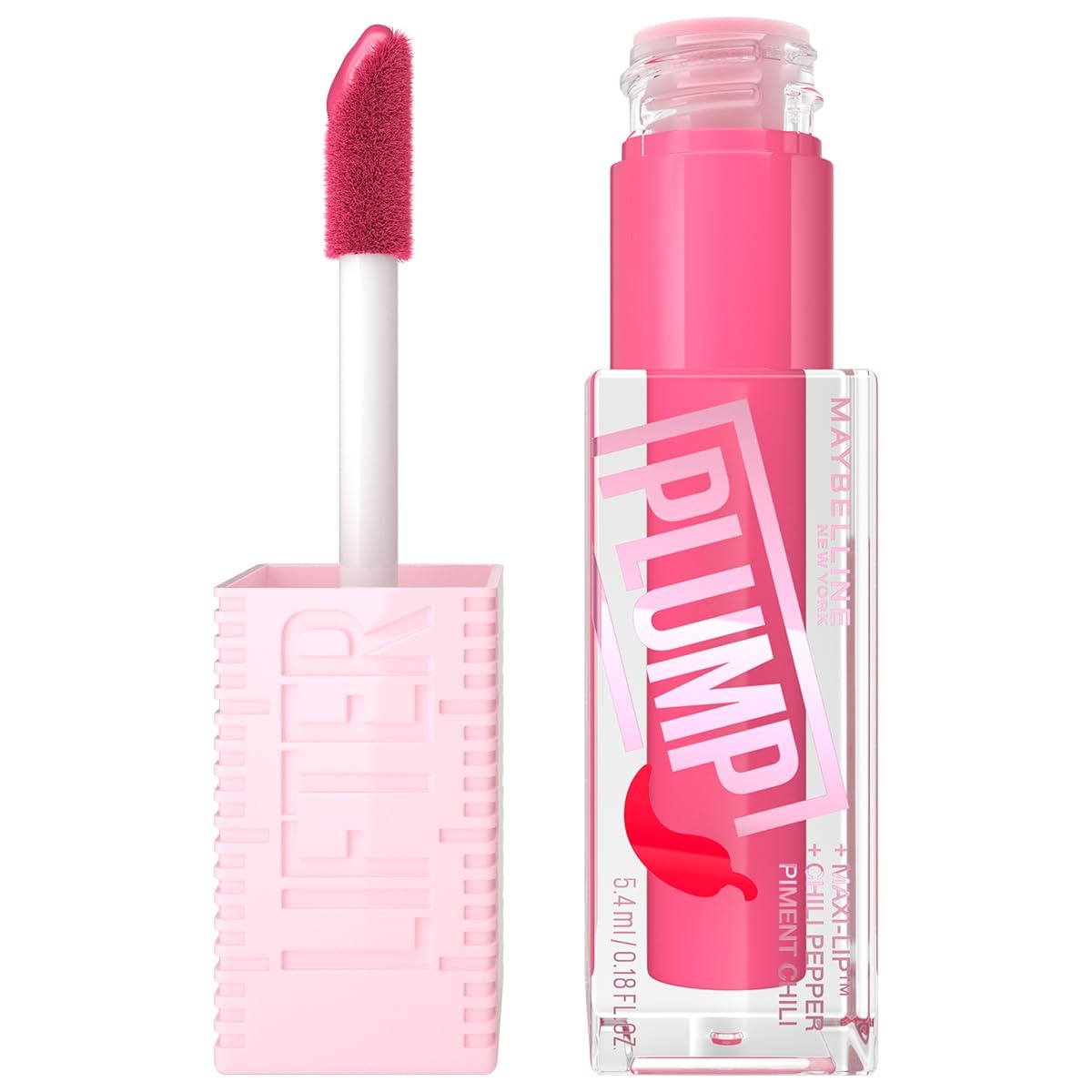 image:imageMaybelline New York Lipgloss fr vollere Lippen 005 Peach Feaver 54 ml003 Pink Sting