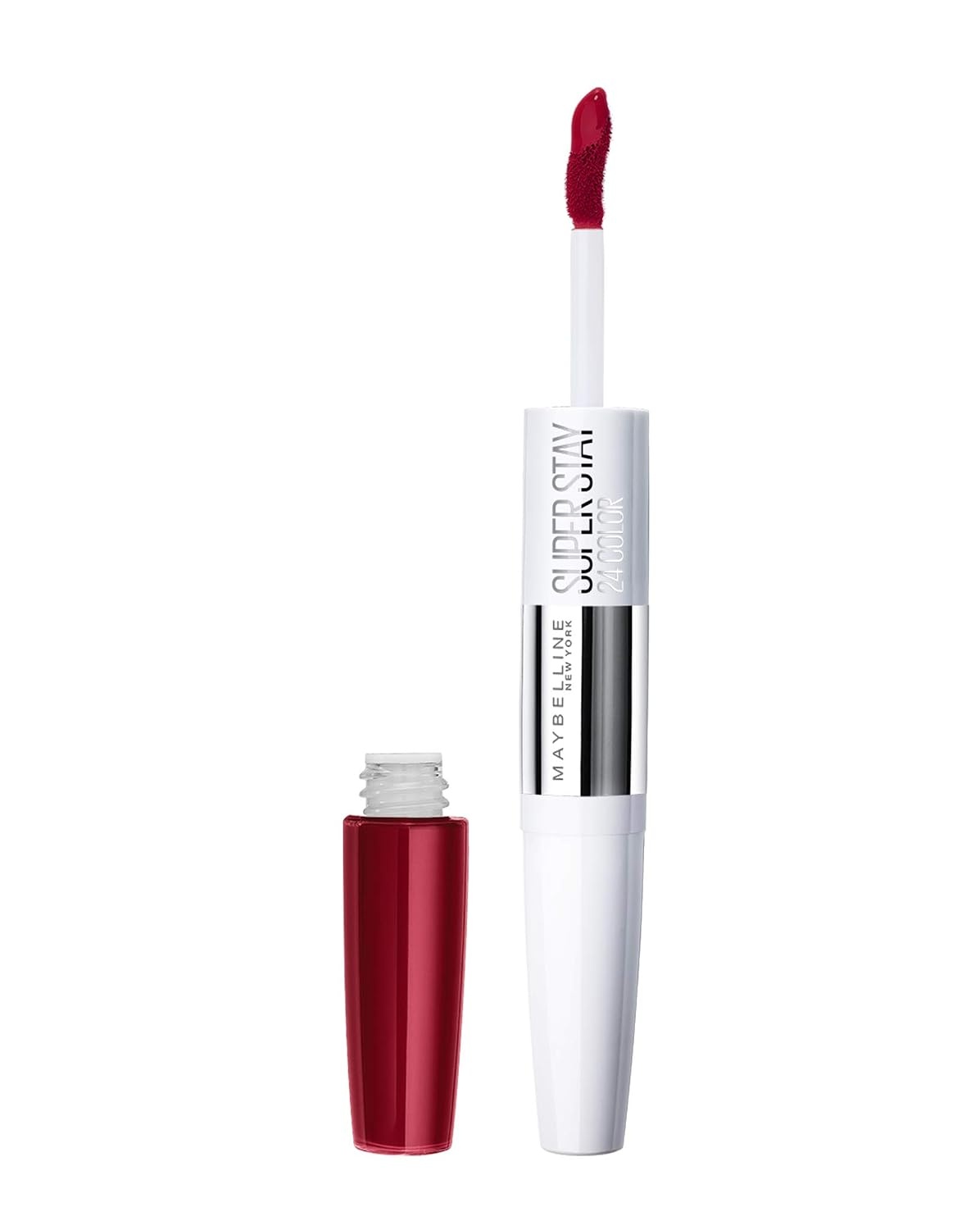 image:imageMaybelline New York Lippenstift Super Stay 24H Optic Brights Flssig und langanhaltend Nr 875 Frozen Rose 5g515 Blazing Red