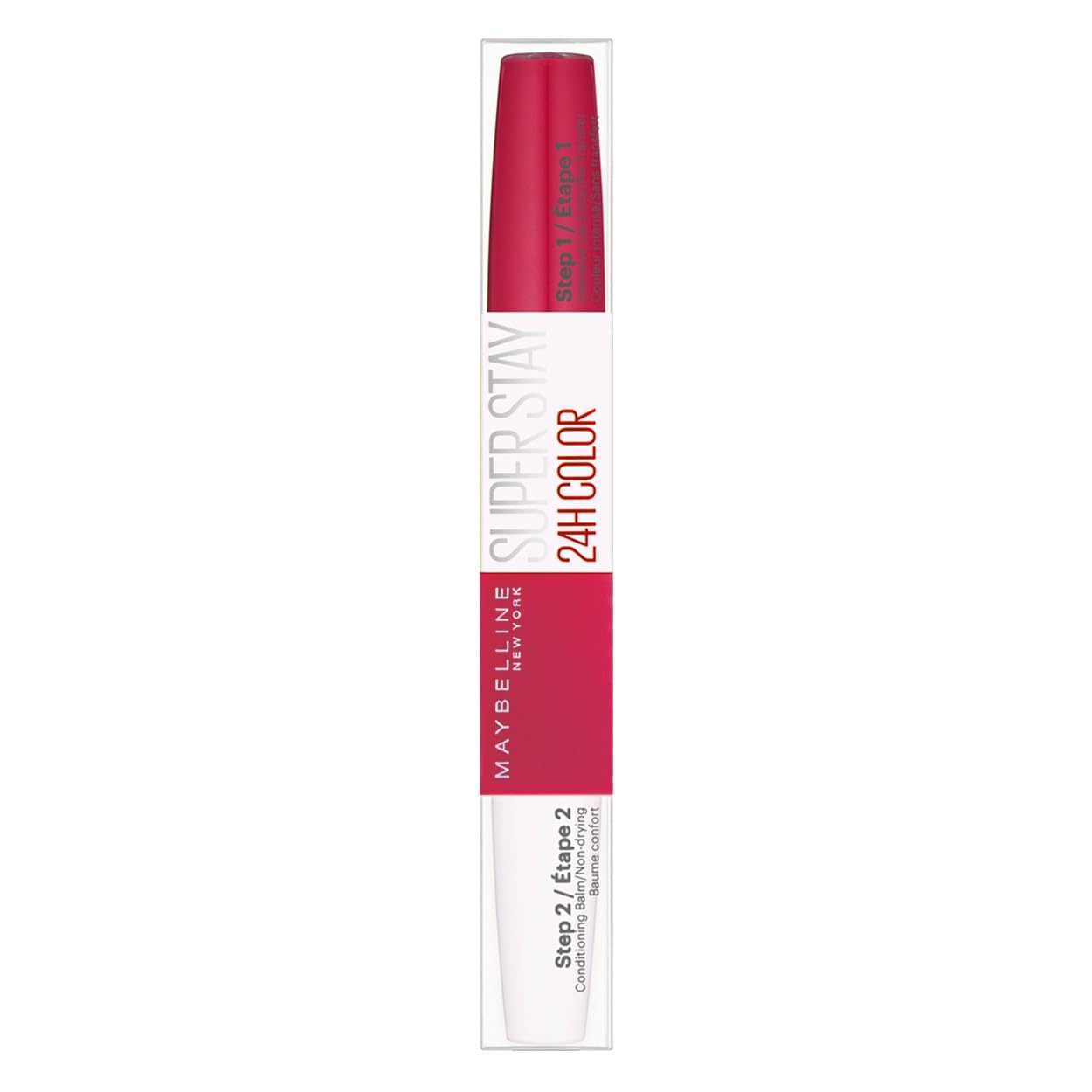 image:imageMaybelline New York Lippenstift Super Stay 24H Optic Brights Flssig und langanhaltend Nr 875 Frozen Rose 5gHimbeere