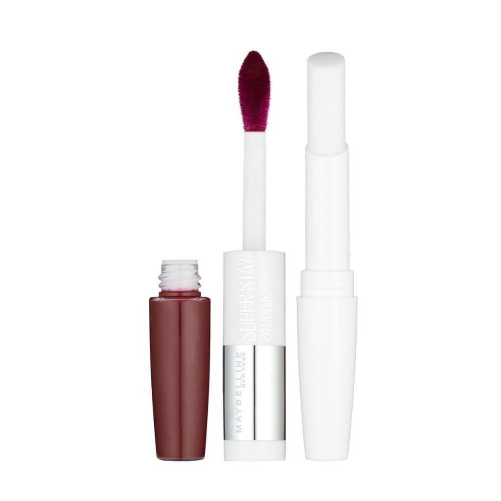 image:imageMaybelline New York Lippenstift Super Stay 24H Optic Brights Flssig und langanhaltend Nr 875 Frozen Rose 5gMerlot Muse