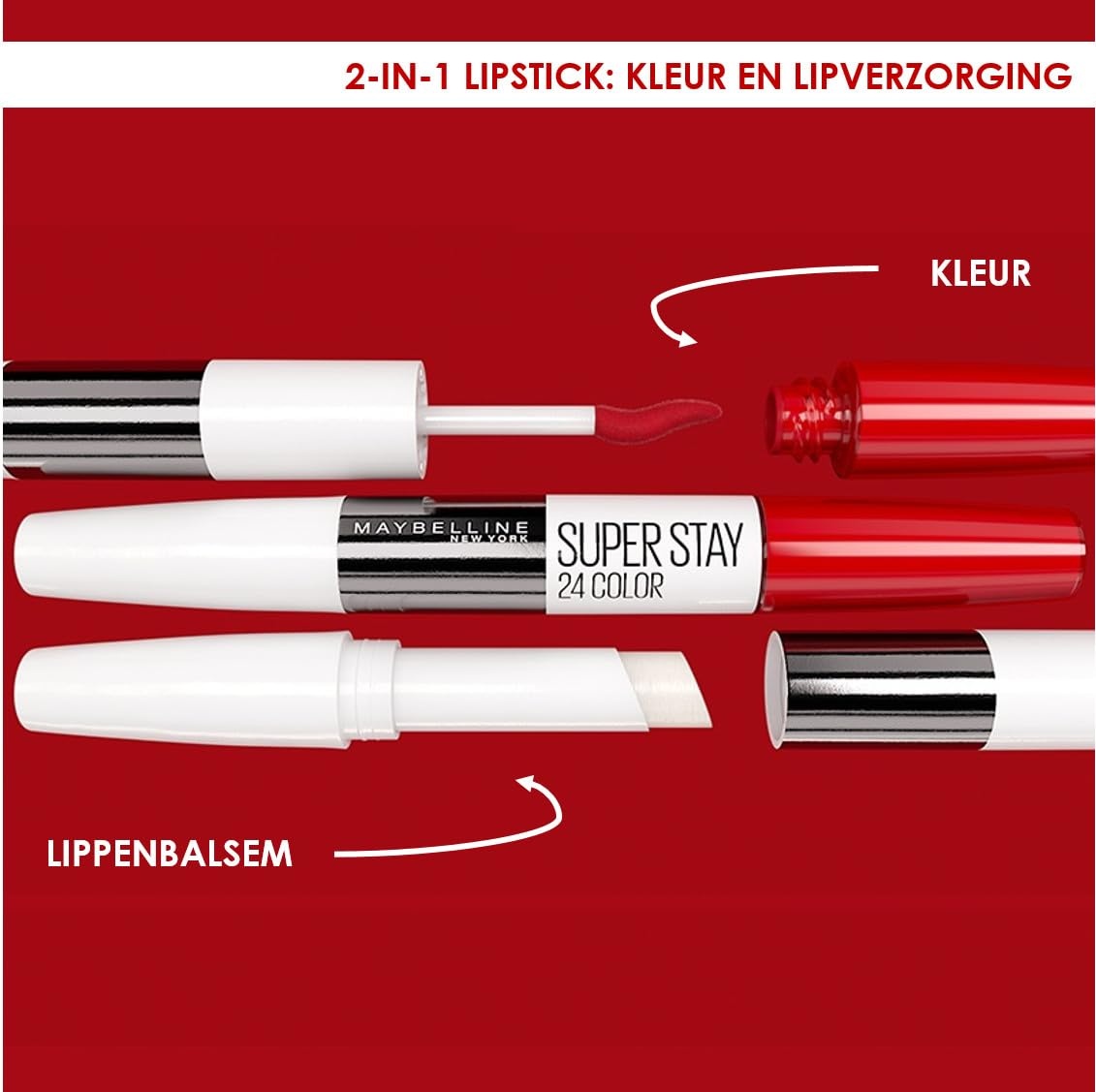 image:imageMaybelline New York Lippenstift Super Stay 24H Optic Brights Flssig und langanhaltend Nr 875 Frozen Rose 5gRose Dust