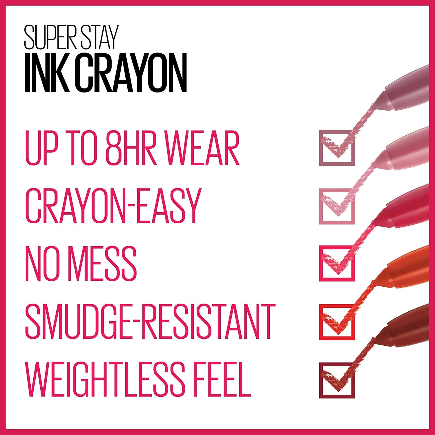 image:imageMaybelline New York Lippenstift Super Stay Ink Crayon Matt und langanhaltend Nr 75 Speak Your Mind 15 gSpeak Your Mind 75