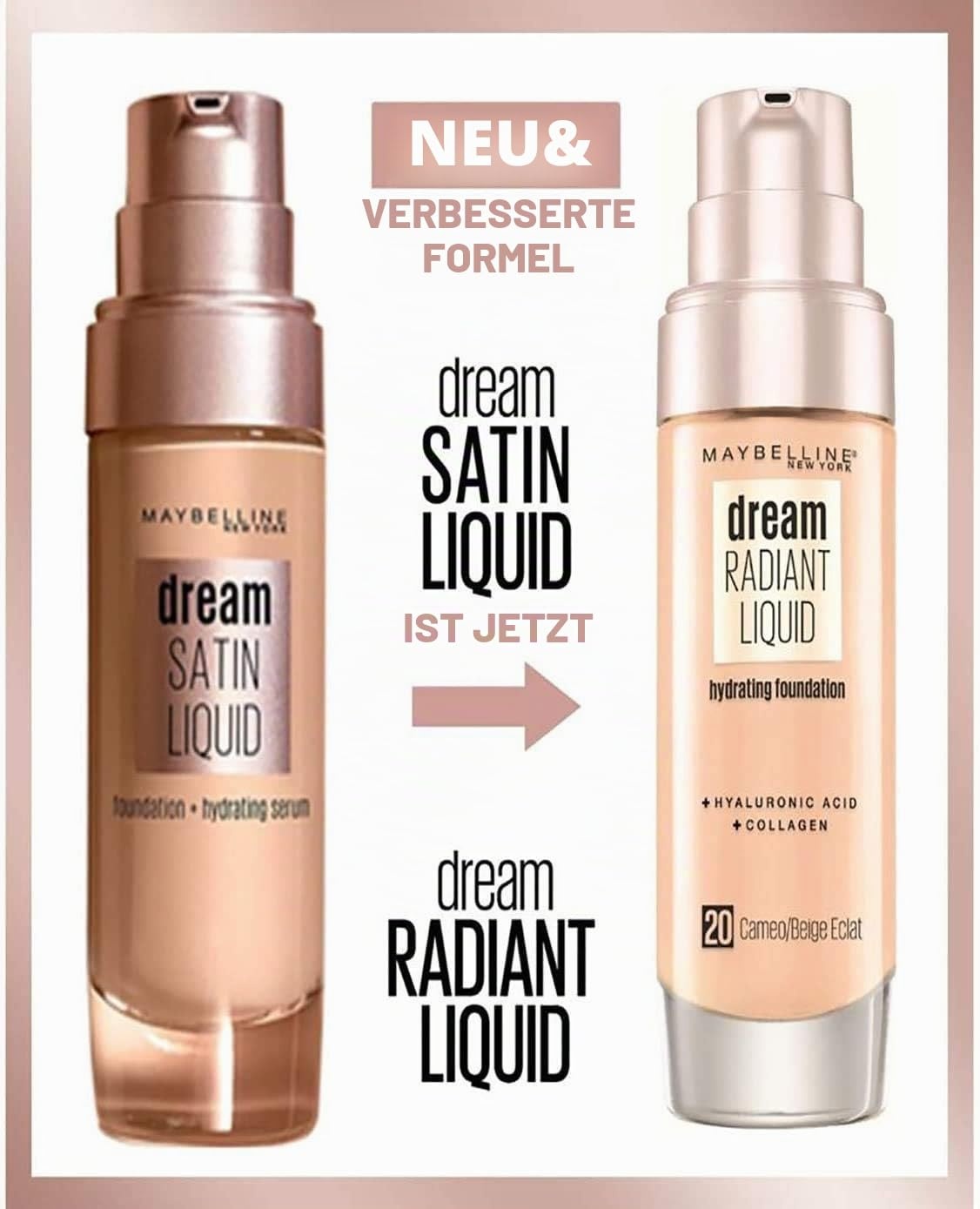 image:imageMaybelline New York Make Up Dream Radiant Liquid MakeUp Flssige Foundation Nr 03 True Ivory 30 mlNatrliches Elfenbein