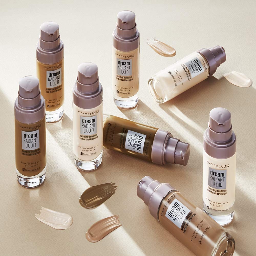 image:imageMaybelline New York Make Up Dream Radiant Liquid MakeUp Flssige Foundation Nr 03 True Ivory 30 mlNatrliches Elfenbein