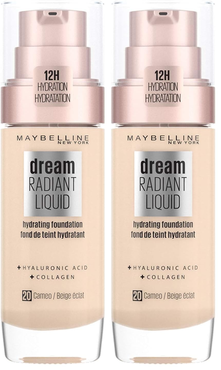 image:imageMaybelline New York Make Up Dream Radiant Liquid MakeUp Flssige Foundation Nr 03 True Ivory 30 mlNr 20 Cameo