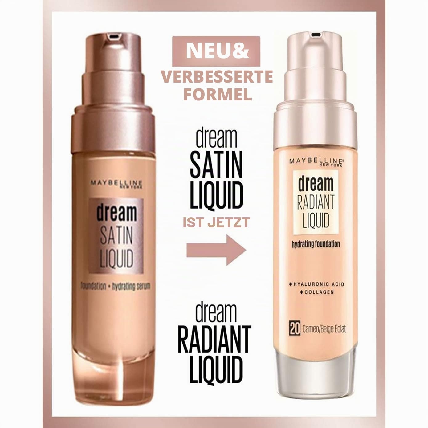 image:imageMaybelline New York Make Up Dream Radiant Liquid MakeUp Flssige Foundation Nr 30 Sand 30 mlTrue Beige