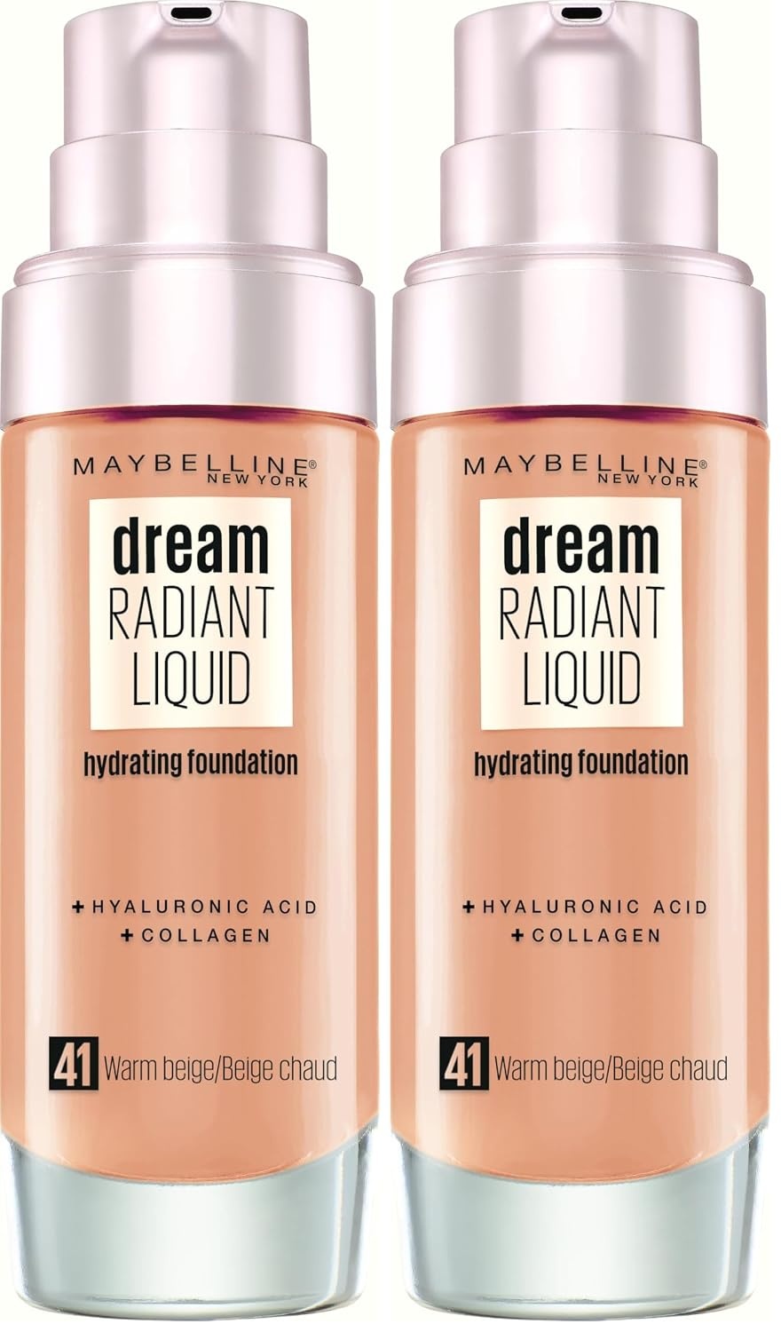 image:imageMaybelline New York Make Up Dream Radiant Liquid MakeUp Flssige Foundation Nr 41 Warm Beige 30 mlNr 41 Warm Beige