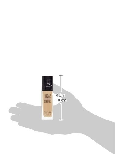 image:imageMaybelline New York Make Up Fit Me Foundation mit LSF18 Fr makellose Haut Alle Hauttypen Nr 110 Porcelain 30 ml105 Light