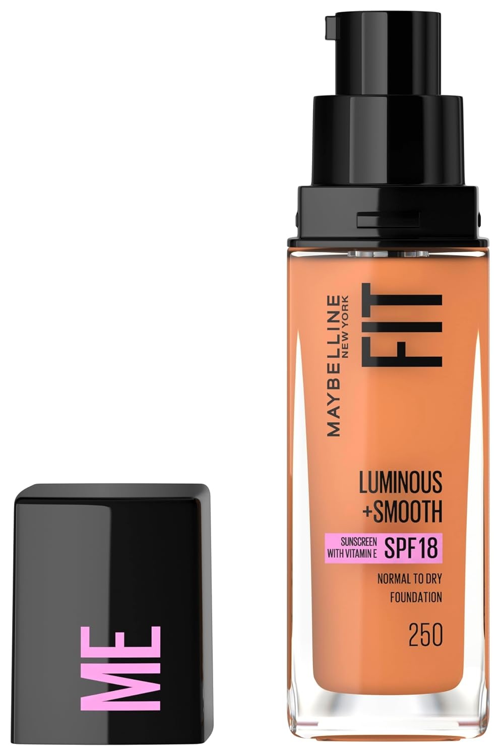 image:imageMaybelline New York Make Up Fit Me Foundation mit LSF18 Fr makellose Haut Alle Hauttypen Nr 110 Porcelain 30 ml250 Sun Beige