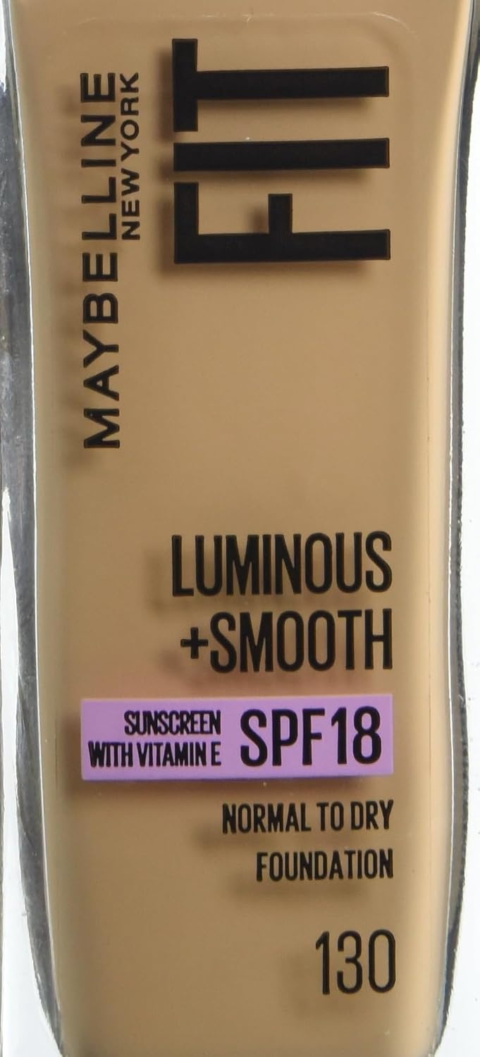 image:imageMaybelline New York Make Up Fit Me Foundation mit LSF18 Fr makellose Haut Alle Hauttypen Nr 110 Porcelain 30 mlNr 130 Buff