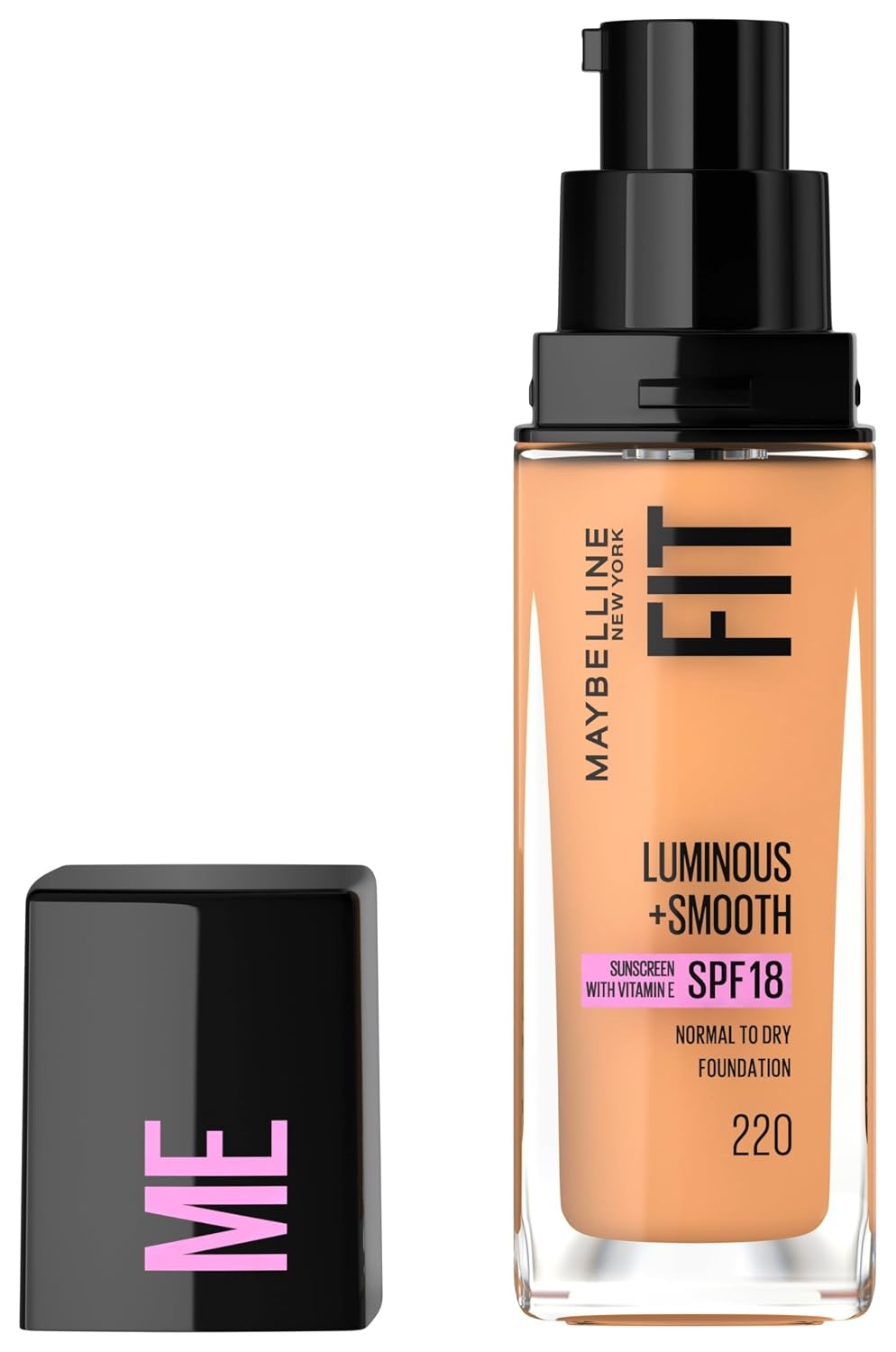 image:imageMaybelline New York Make Up Fit Me Foundation mit LSF18 Fr makellose Haut Alle Hauttypen Nr 110 Porcelain 30 mlNr 220 Natural