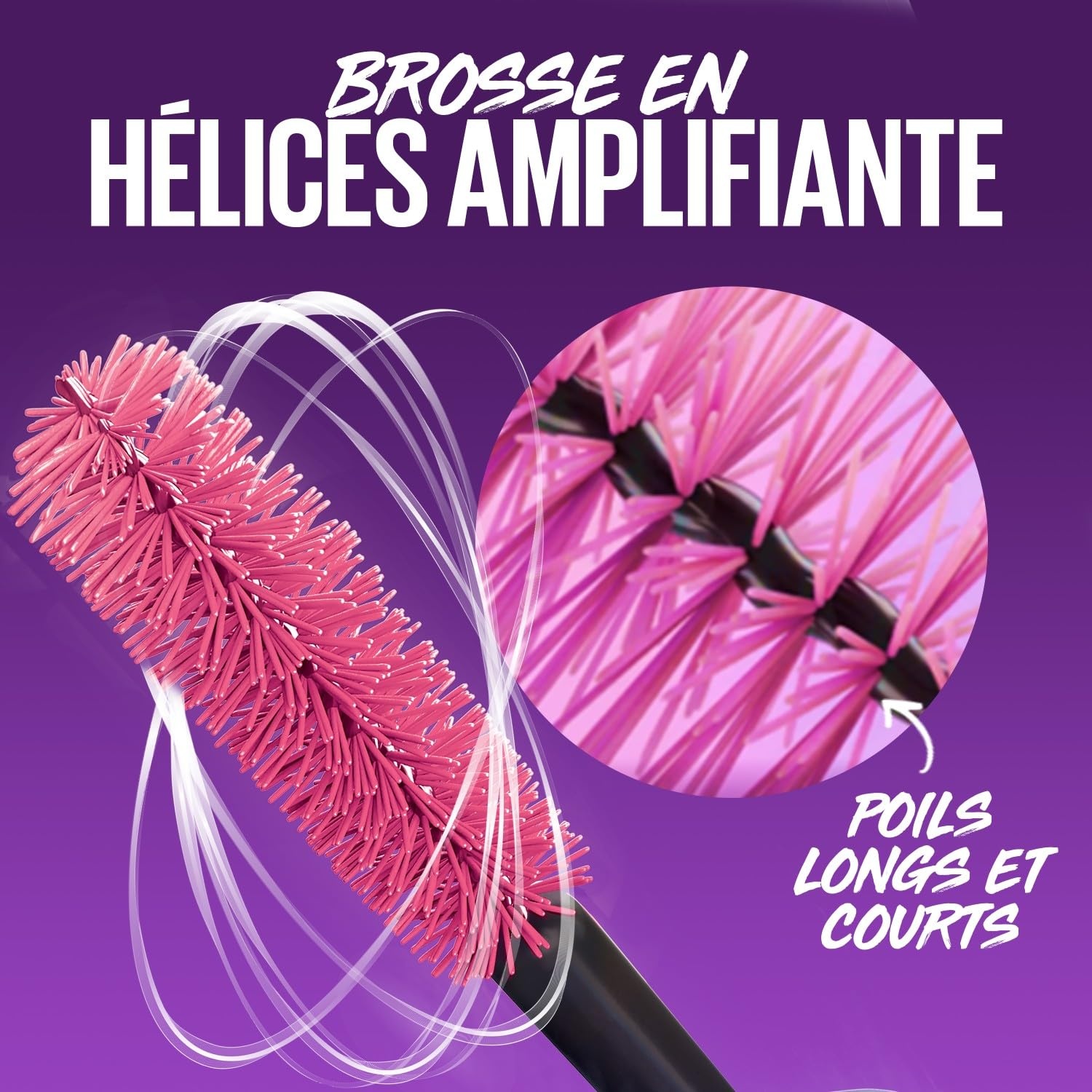 image:imageMaybelline New York Mascara mit Falsche Wimpern Effekt Hybrid Faser Technologie und verlngernder Helix Brste The Falsies Surreal Mascara 10 mlschwarzes